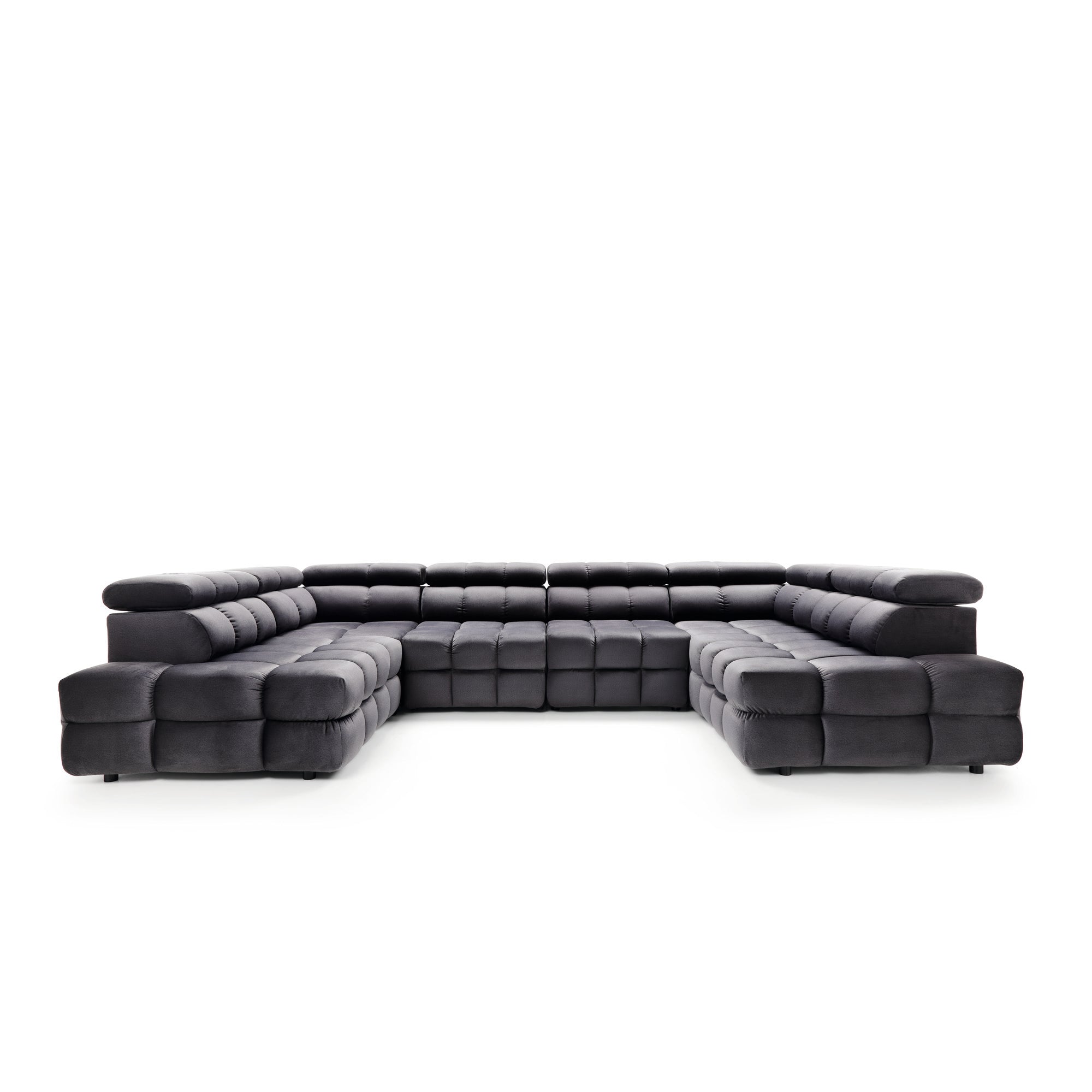 Modulares Set Buffalo 372x222cm, Material: Materialauswahl