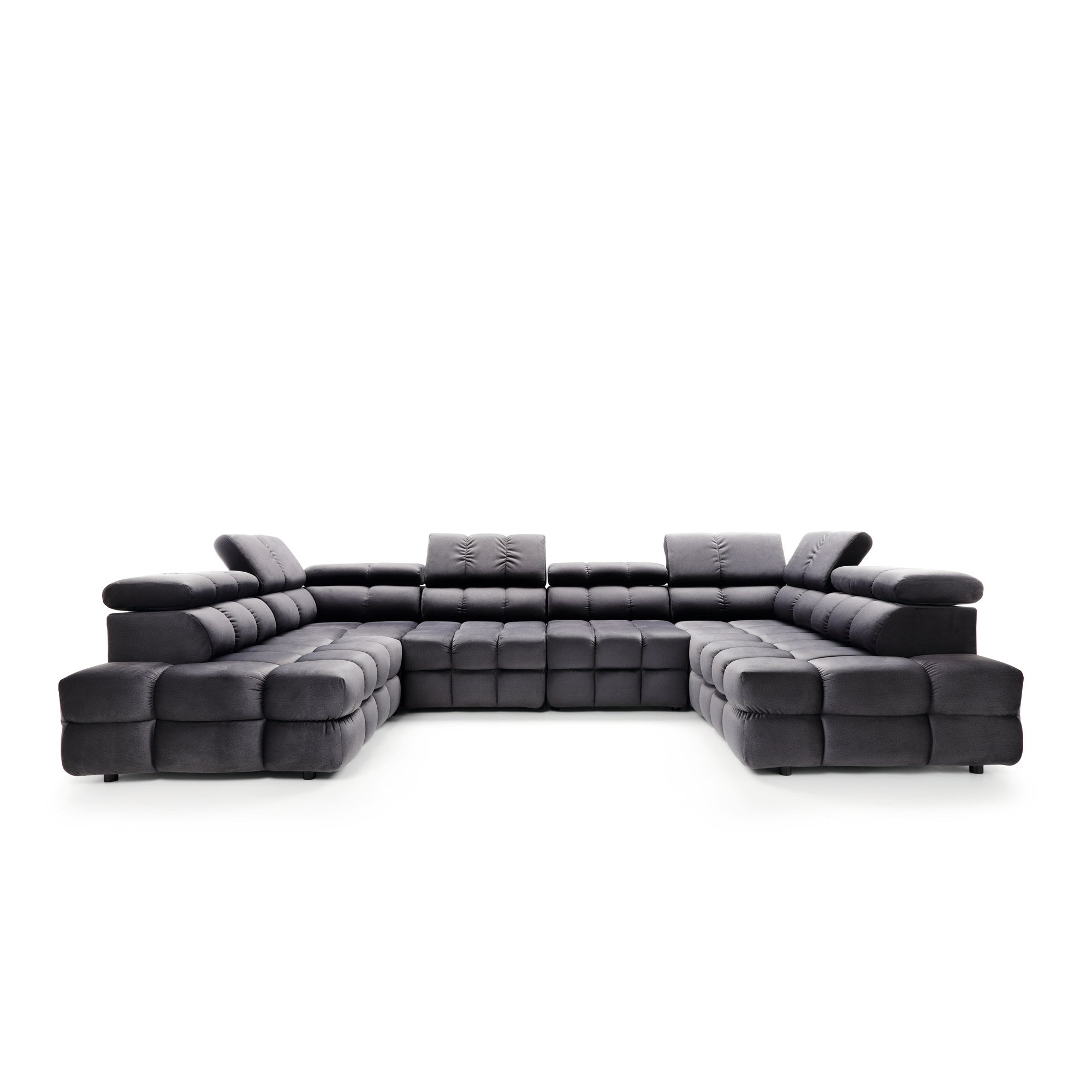 Modulares Set Buffalo 372x222cm, Material: Materialauswahl