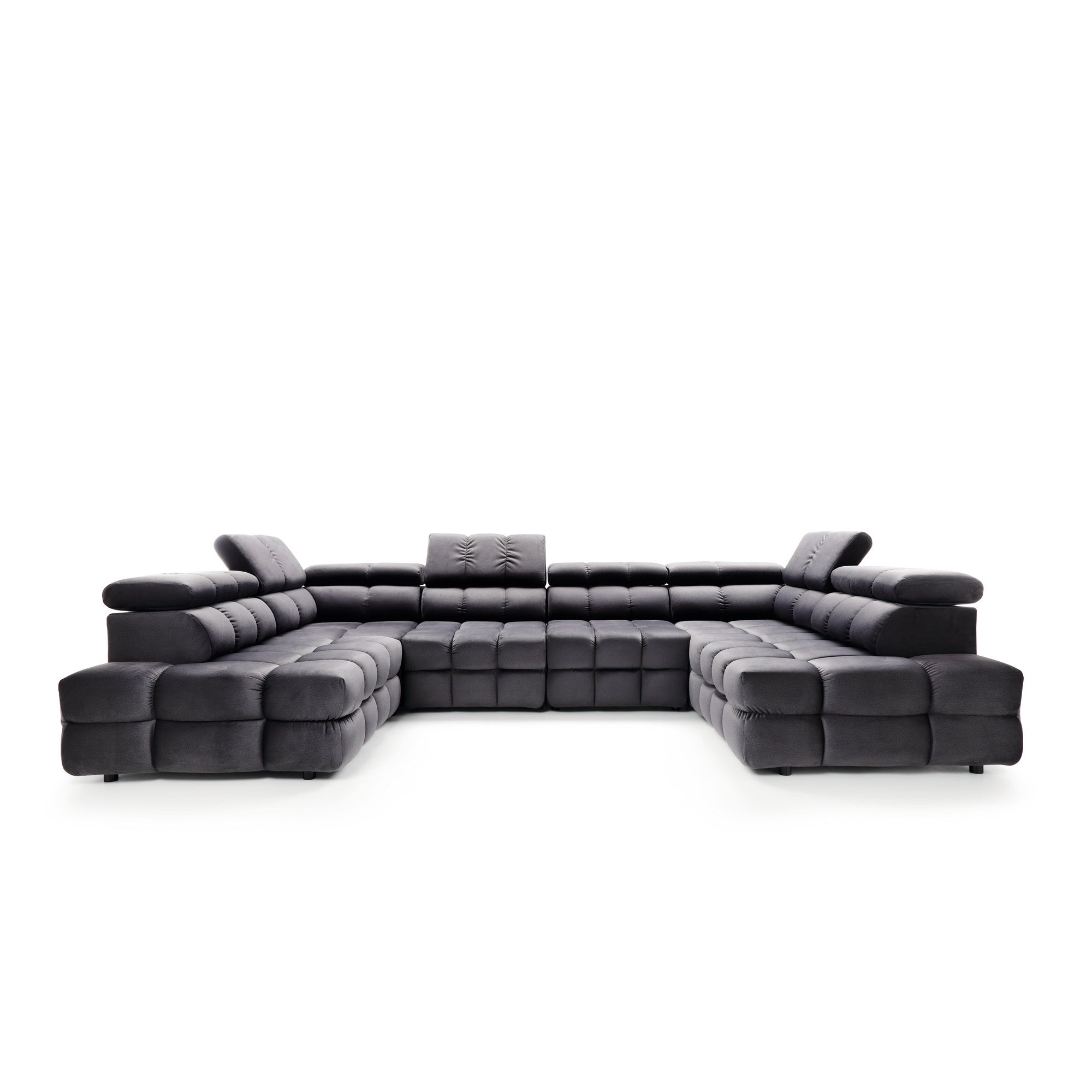 Modulares Set Buffalo 372x222cm, Material: Materialauswahl