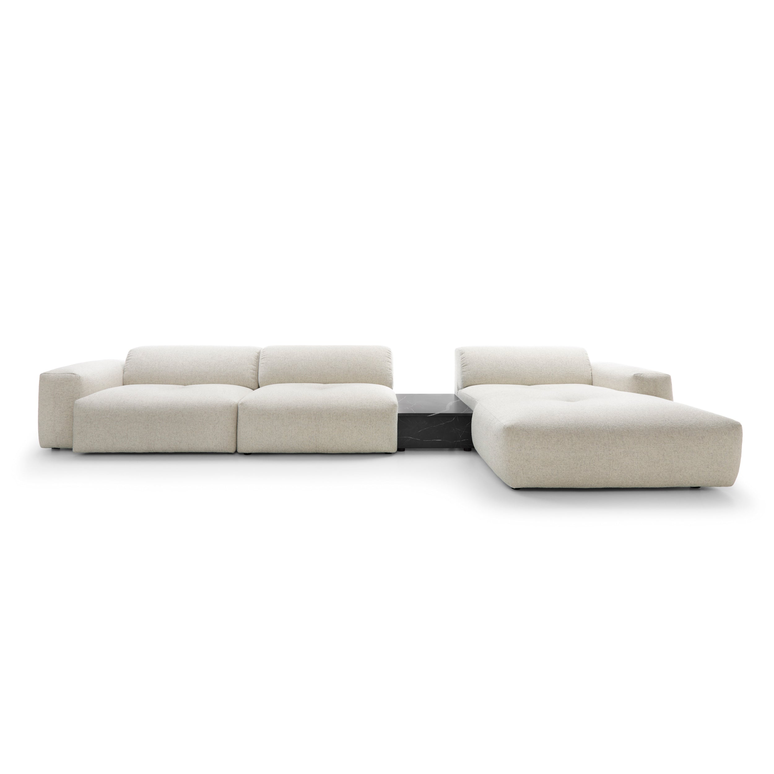 Ecksofa Calm 416x180cm, Material: Auswahl möglich