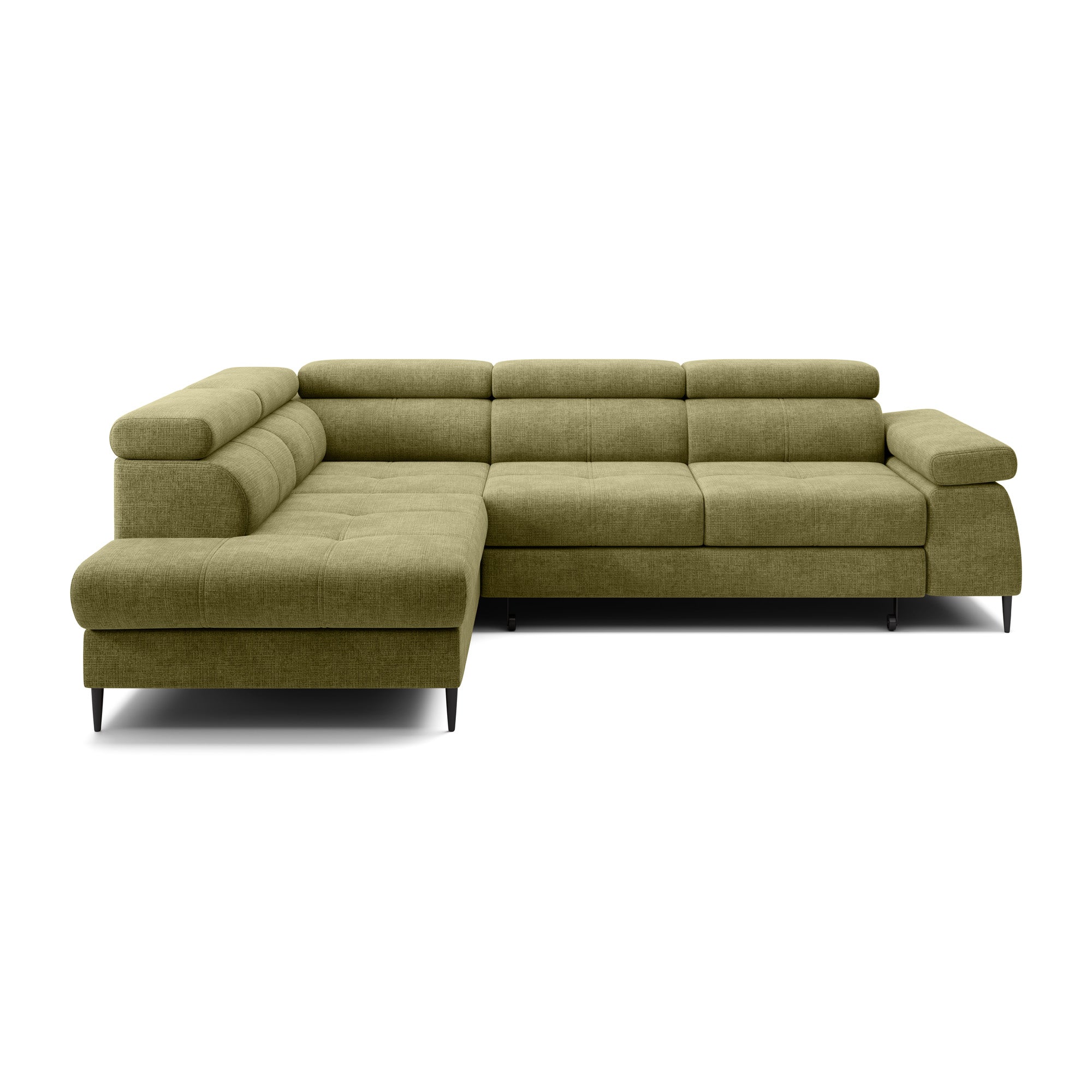 Ecksofa Cordoba II, 275x203cm, Material: Auswahl möglich