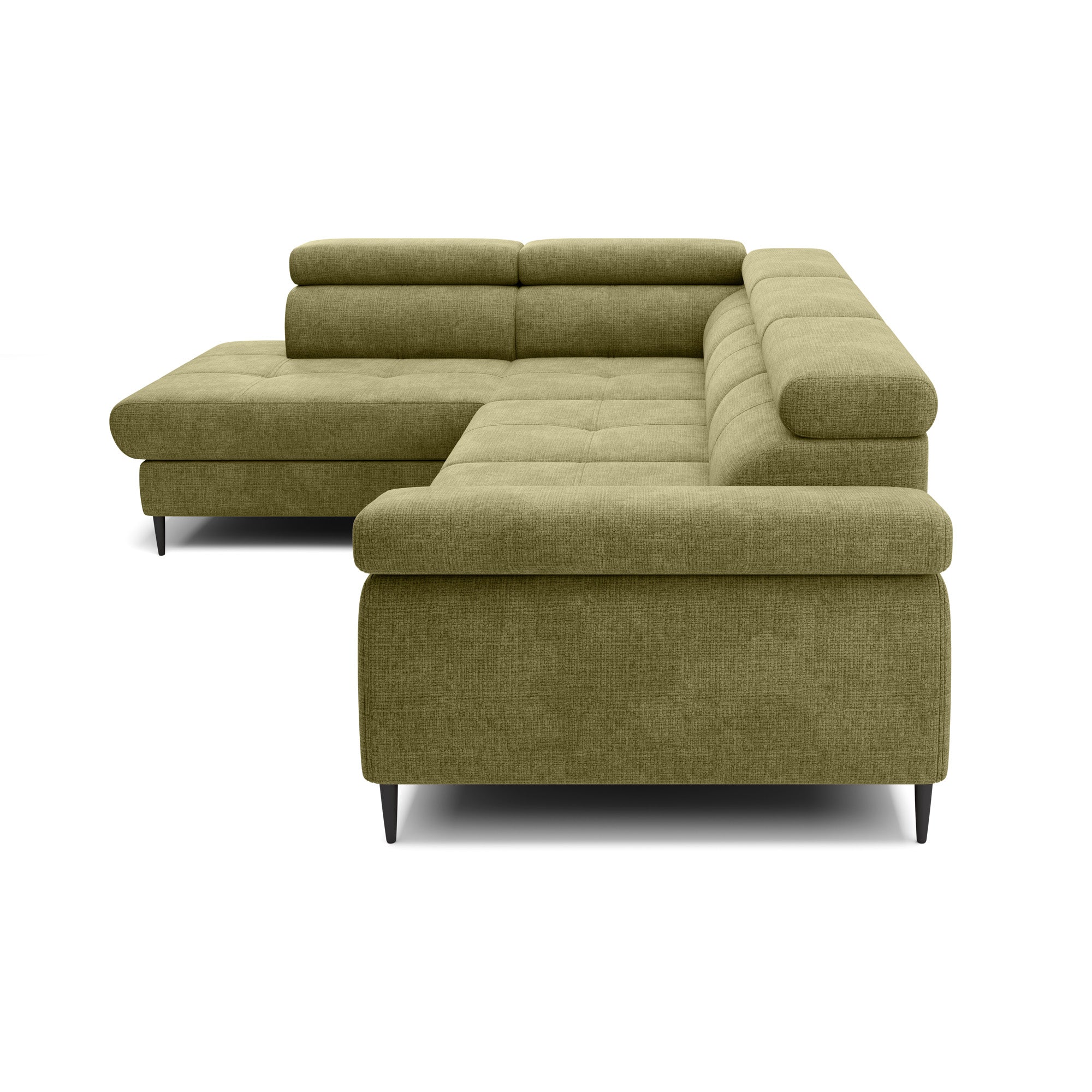 Ecksofa Cordoba II, 275x203cm, Material: Auswahl möglich