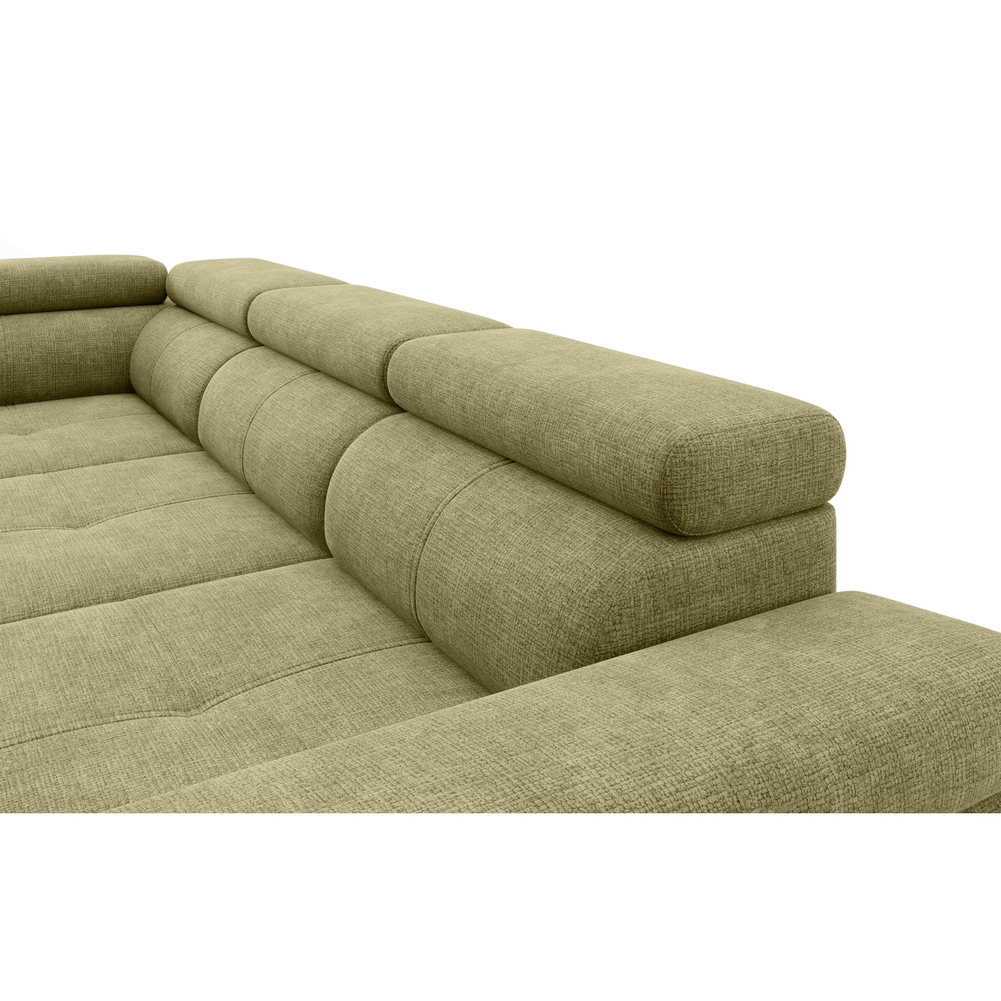 Ecksofa Cordoba II, 275x203cm, Material: Auswahl möglich