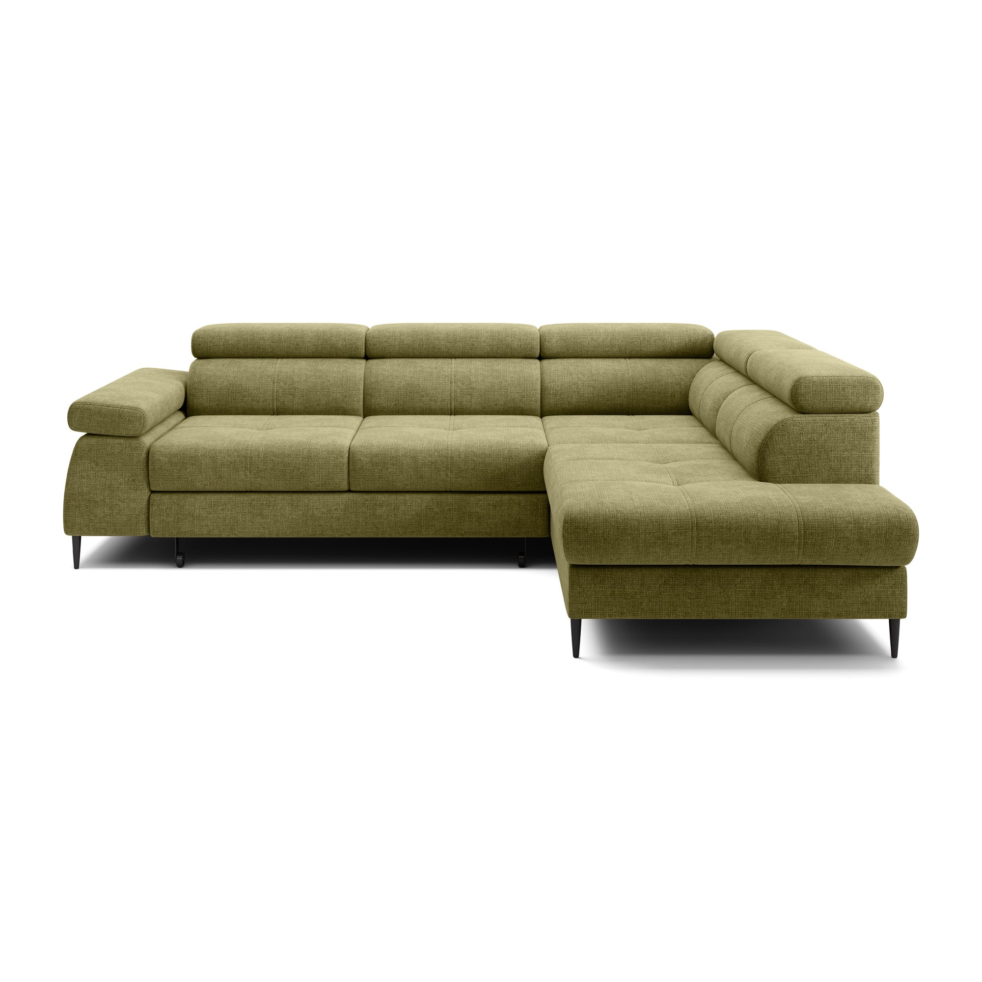 Ecksofa Cordoba II, 275x203cm, Material: Auswahl möglich