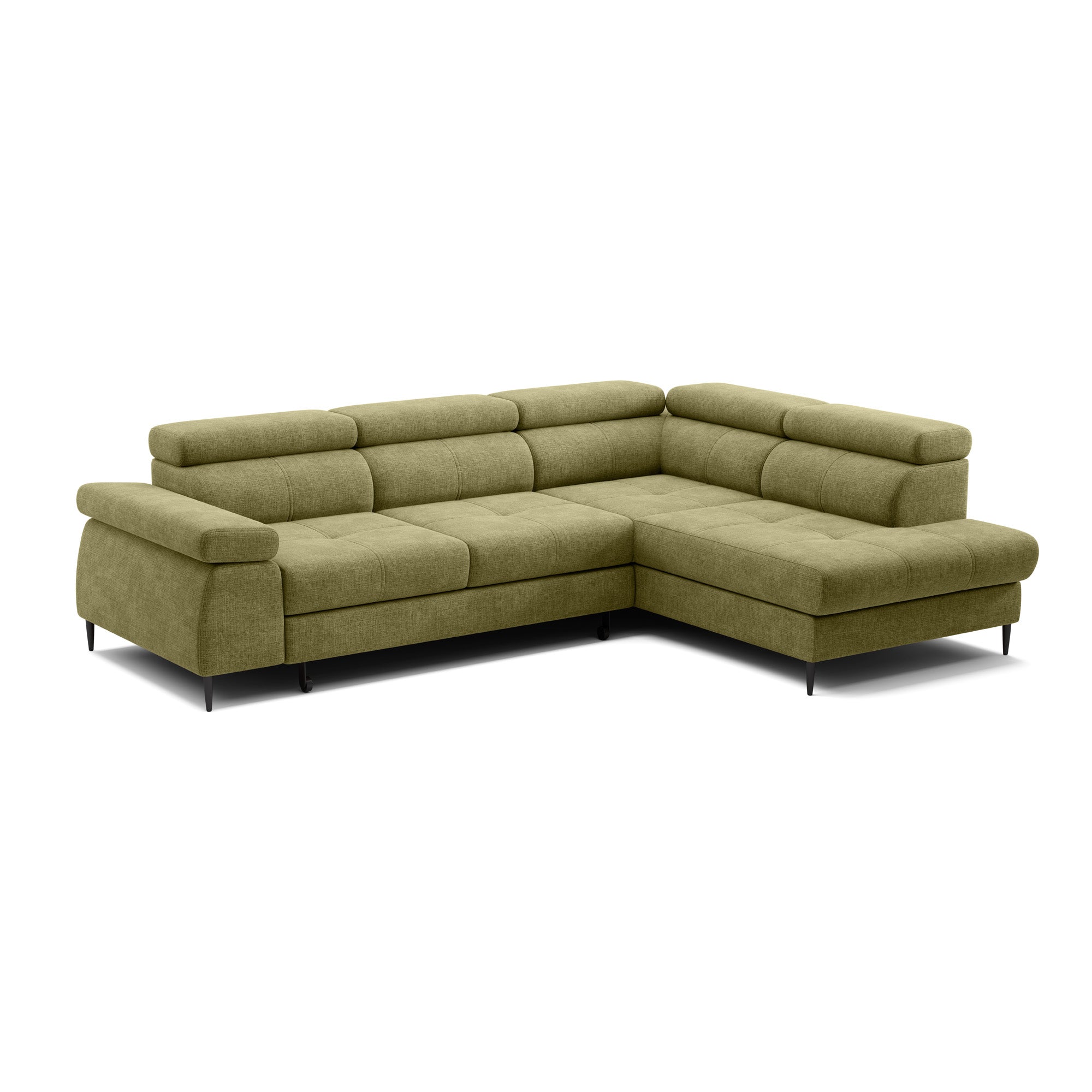 Ecksofa Cordoba II, 275x203cm, Material: Auswahl möglich