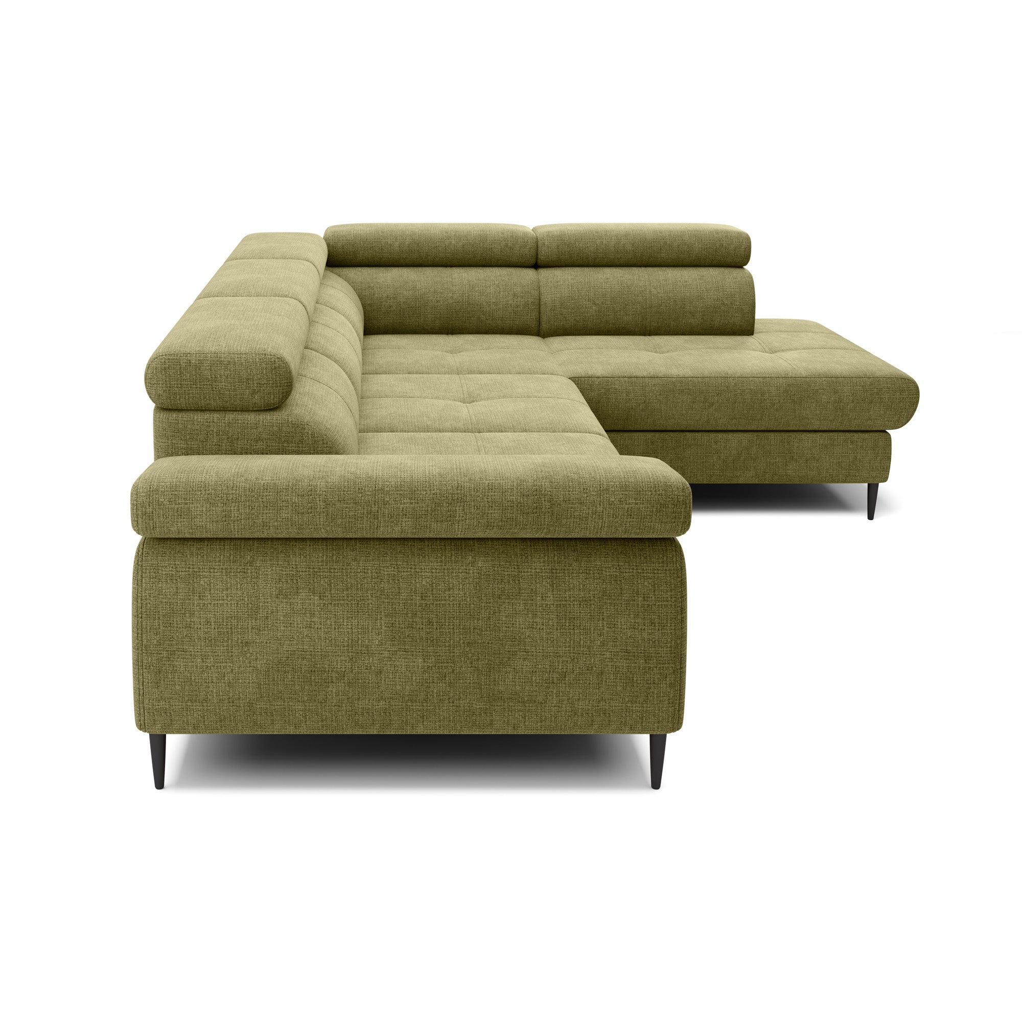 Ecksofa Cordoba II, 275x203cm, Material: Auswahl möglich