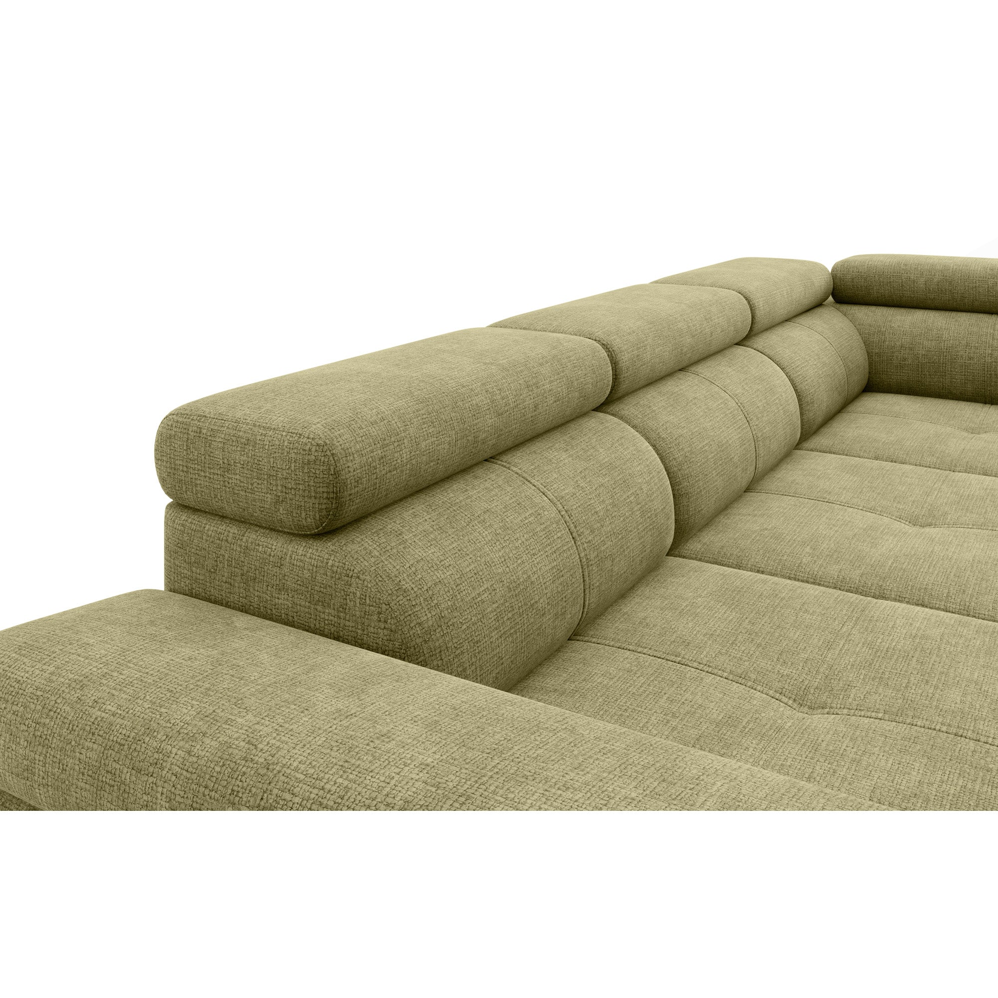 Ecksofa Cordoba II, 275x203cm, Material: Auswahl möglich
