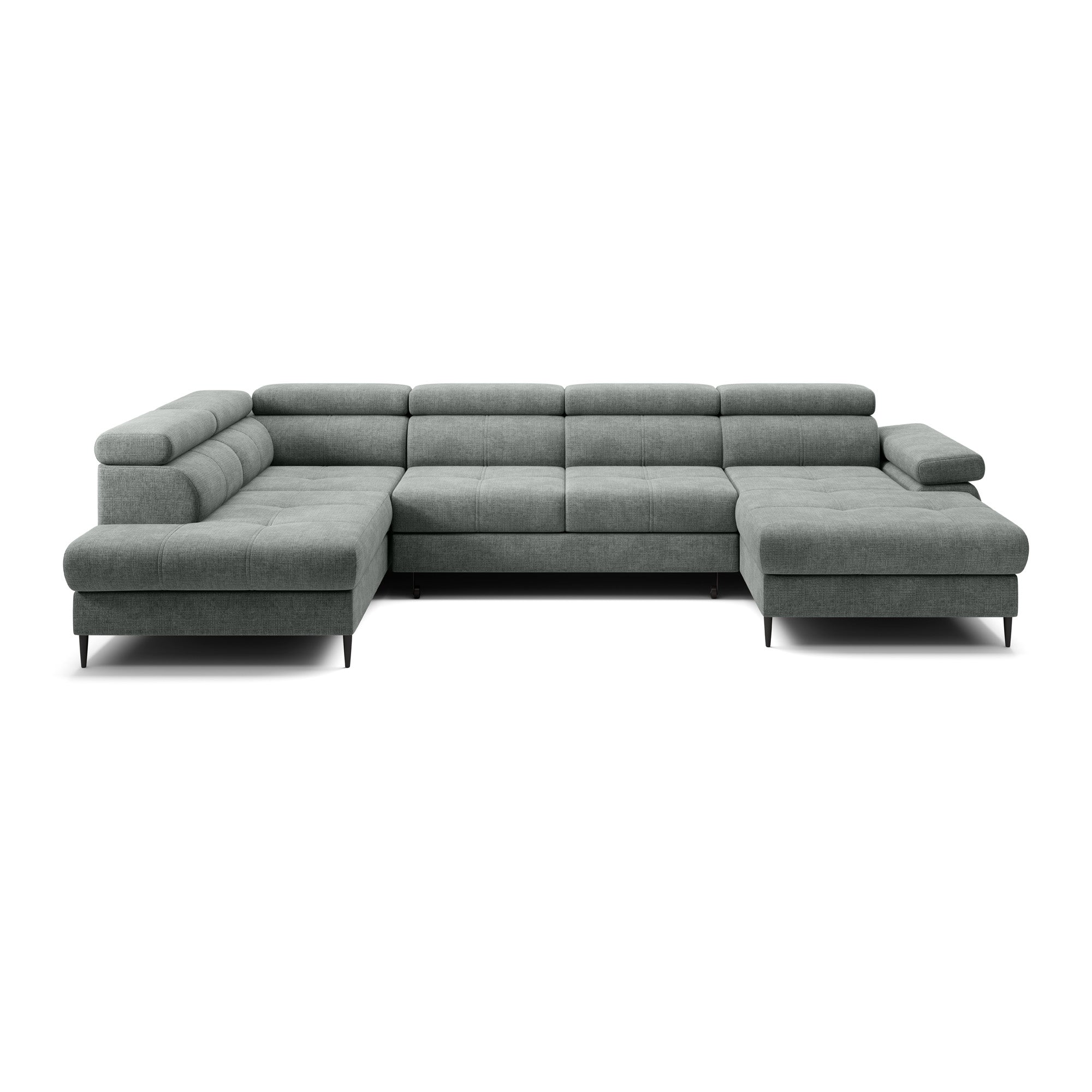 Ecksofa Cordoba III, 346x203cm, Material: Auswahl möglich