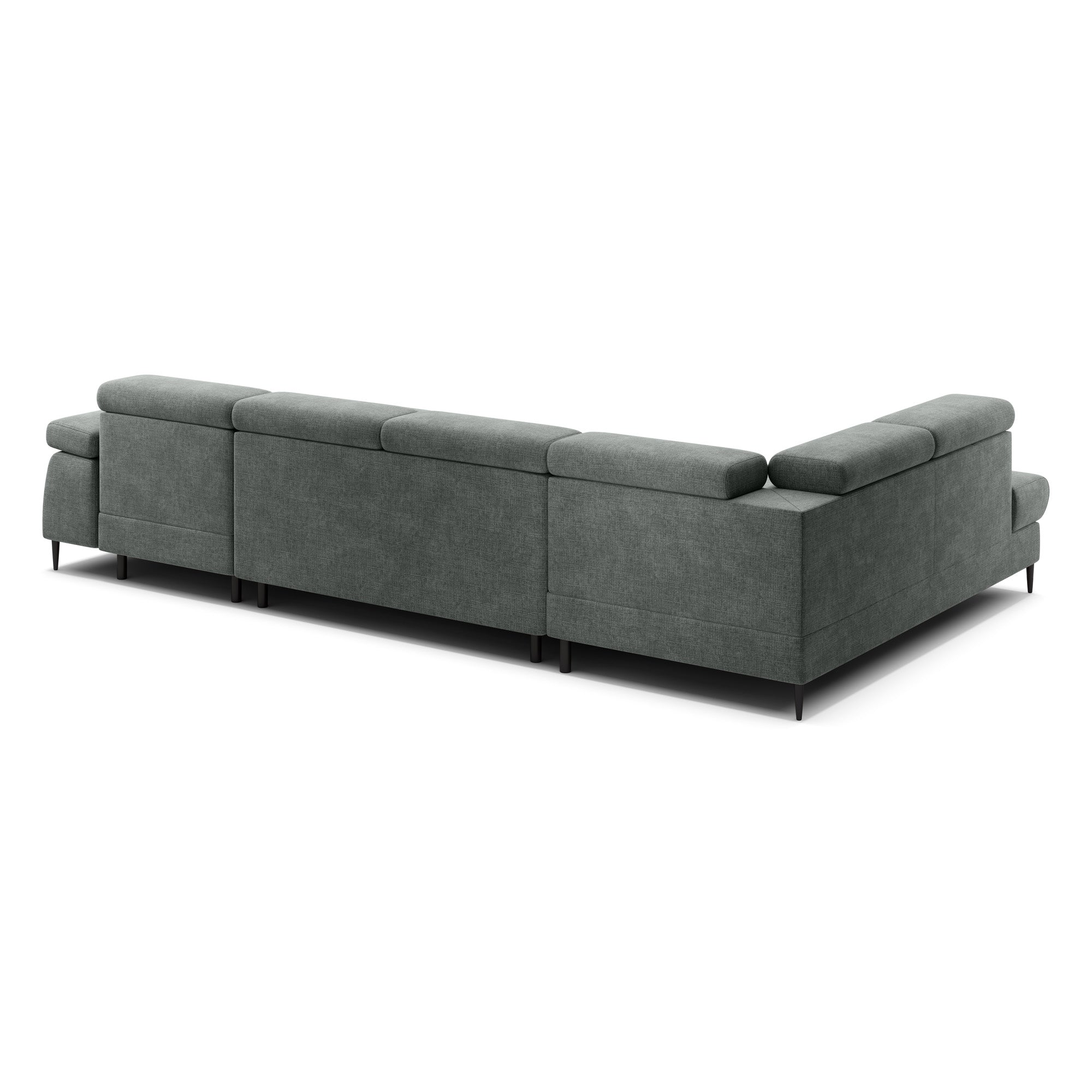 Ecksofa Cordoba III, 346x203cm, Material: Auswahl möglich