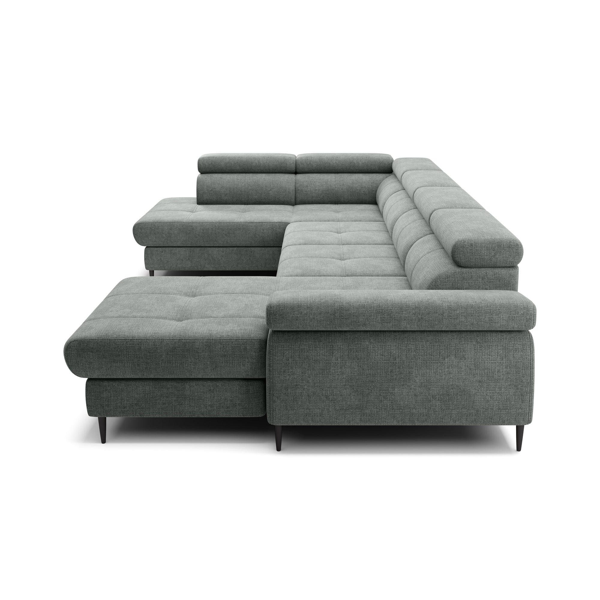 Ecksofa Cordoba III, 346x203cm, Material: Auswahl möglich