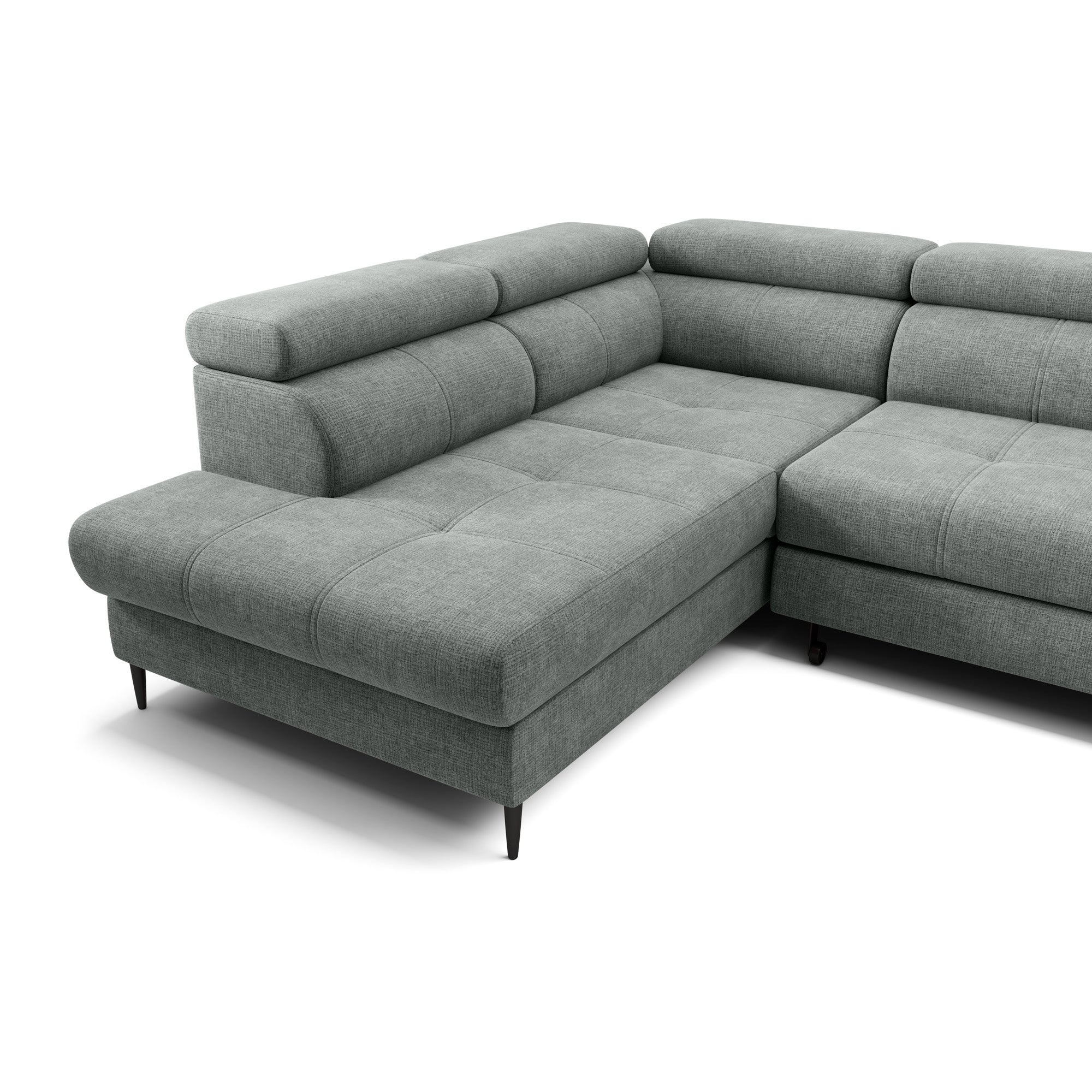 Ecksofa Cordoba III, 346x203cm, Material: Auswahl möglich