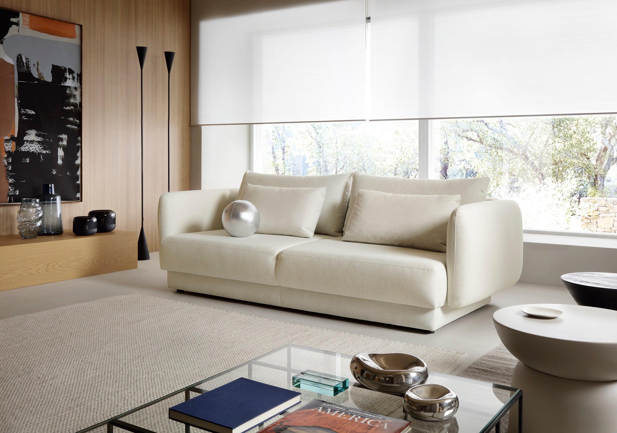 Sofa Evora 230x114cm, Material: Auswahl möglich