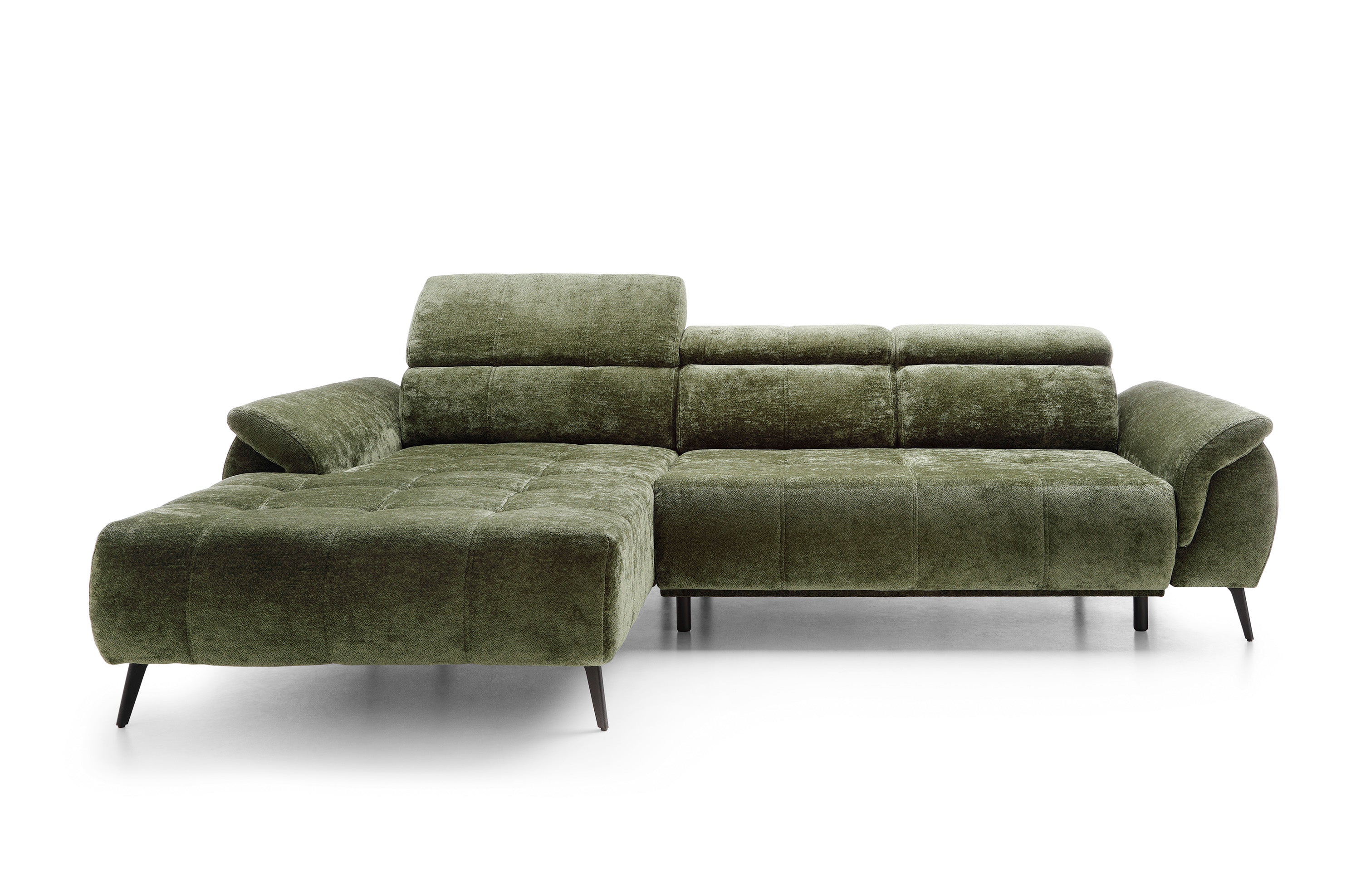 Eckgarnitur Genova I 286x184cm, Material: Materialauswahl