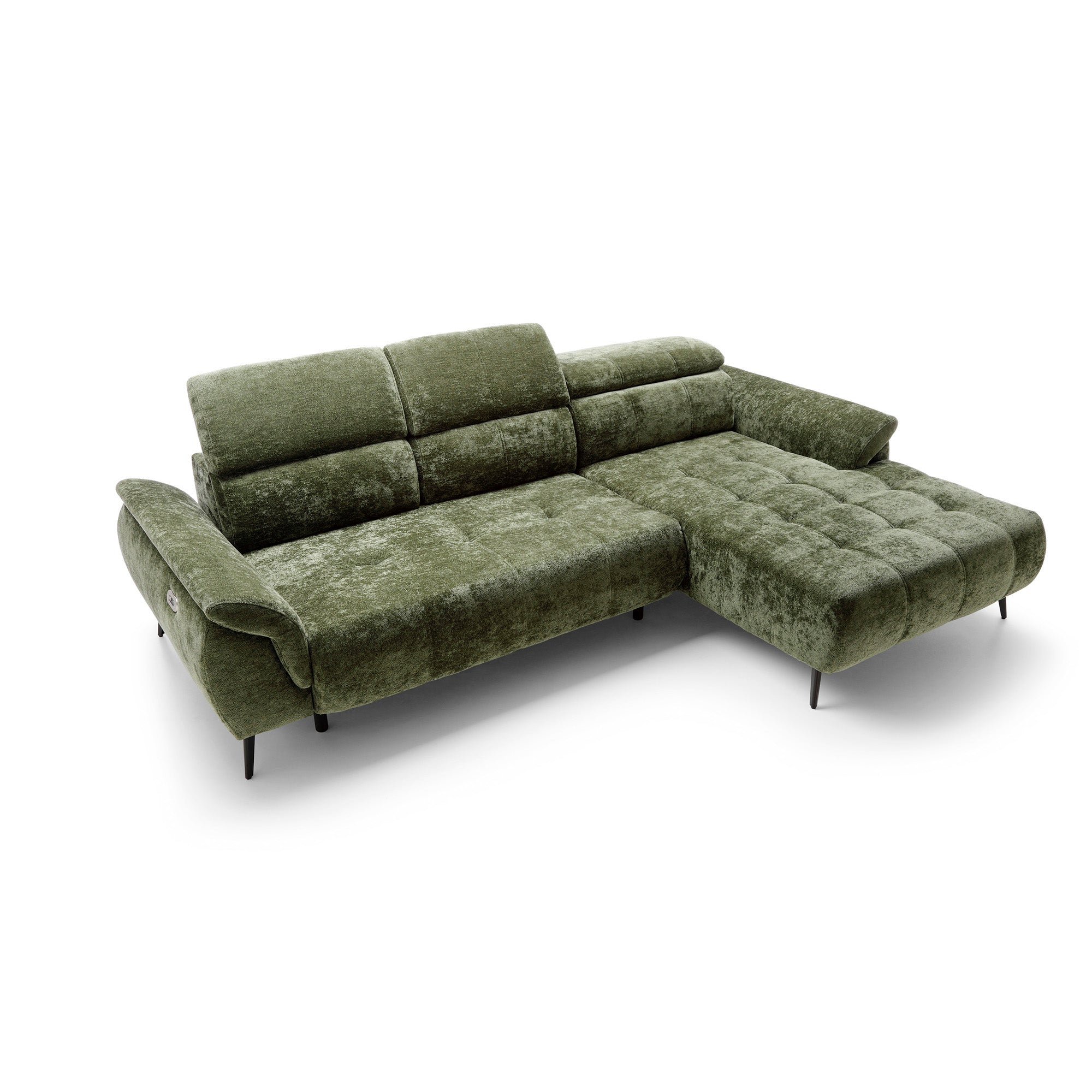 Eckgarnitur Genova I 286x184cm, Material: Materialauswahl