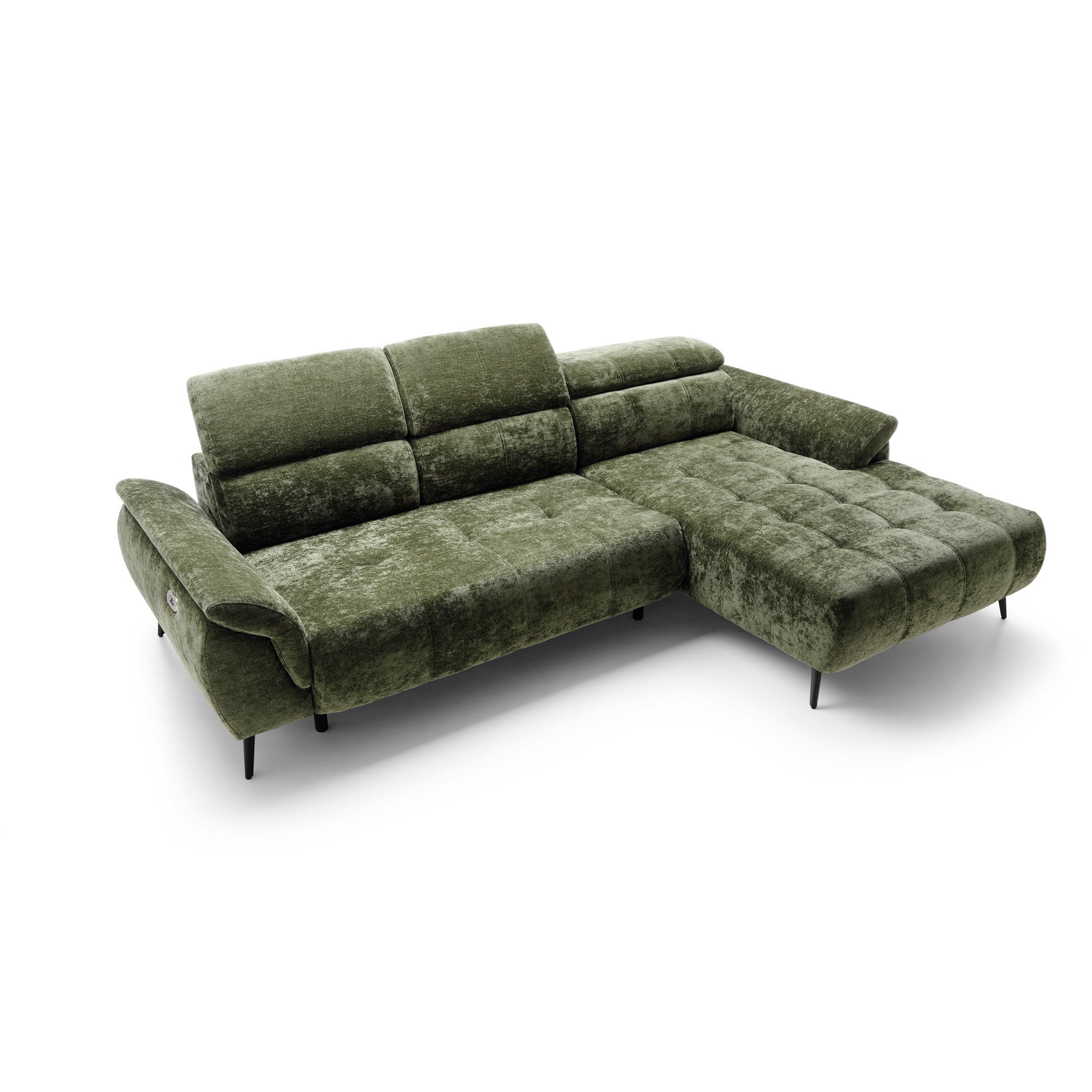 Eckgarnitur Genova I 286x184cm, Material: Materialauswahl