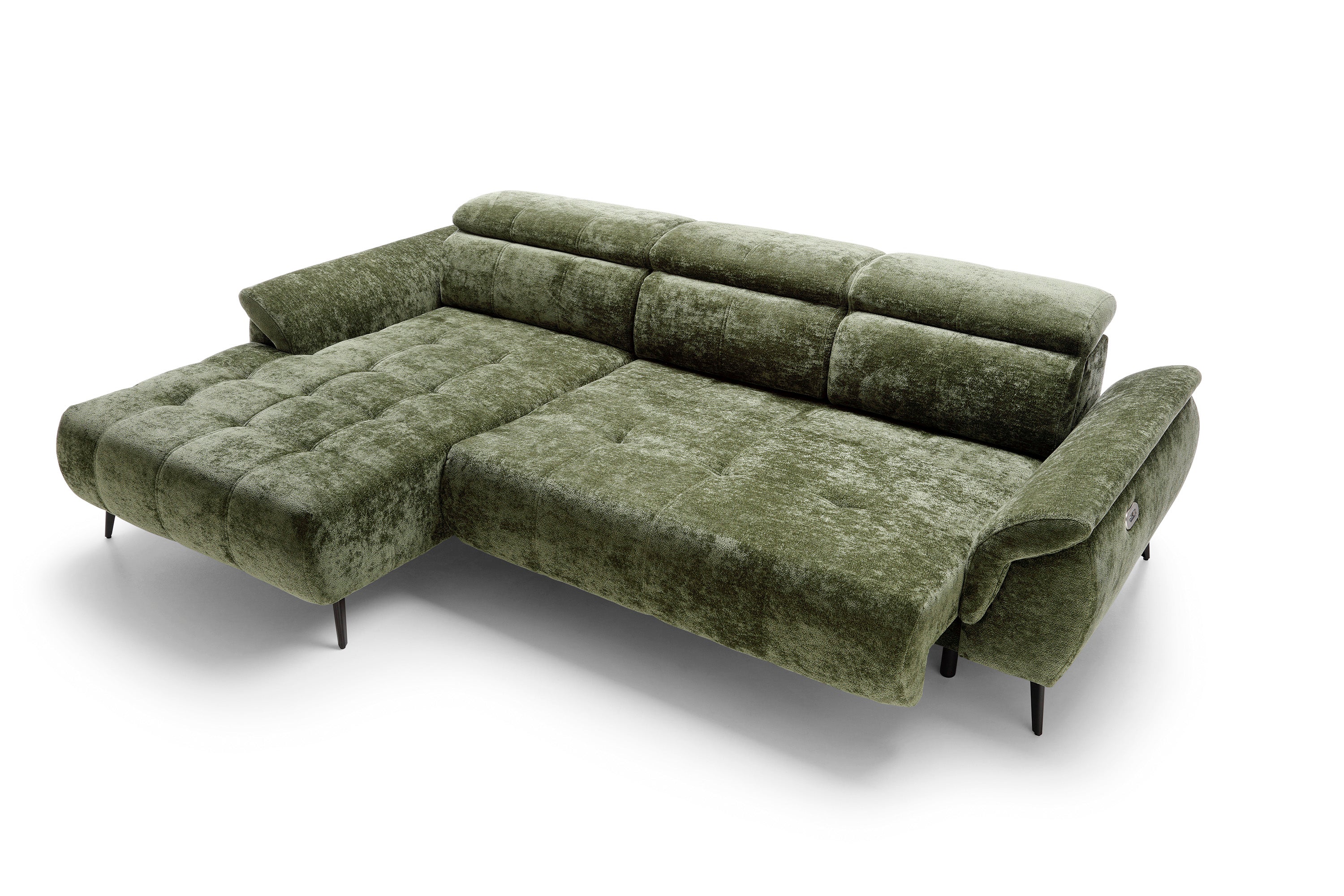 Eckgarnitur Genova I 286x184cm, Material: Materialauswahl