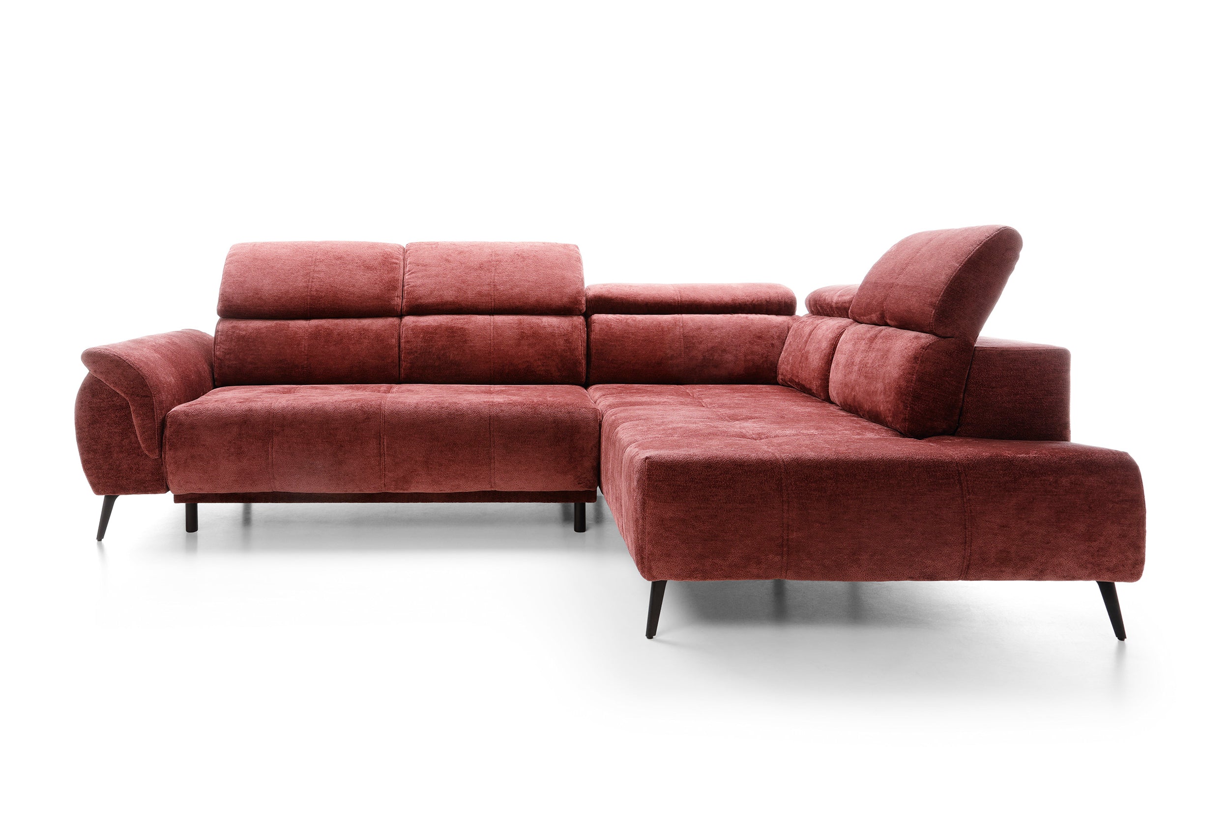 Eckgarnitur Genova II 284x208cm, Material: Materialauswahl