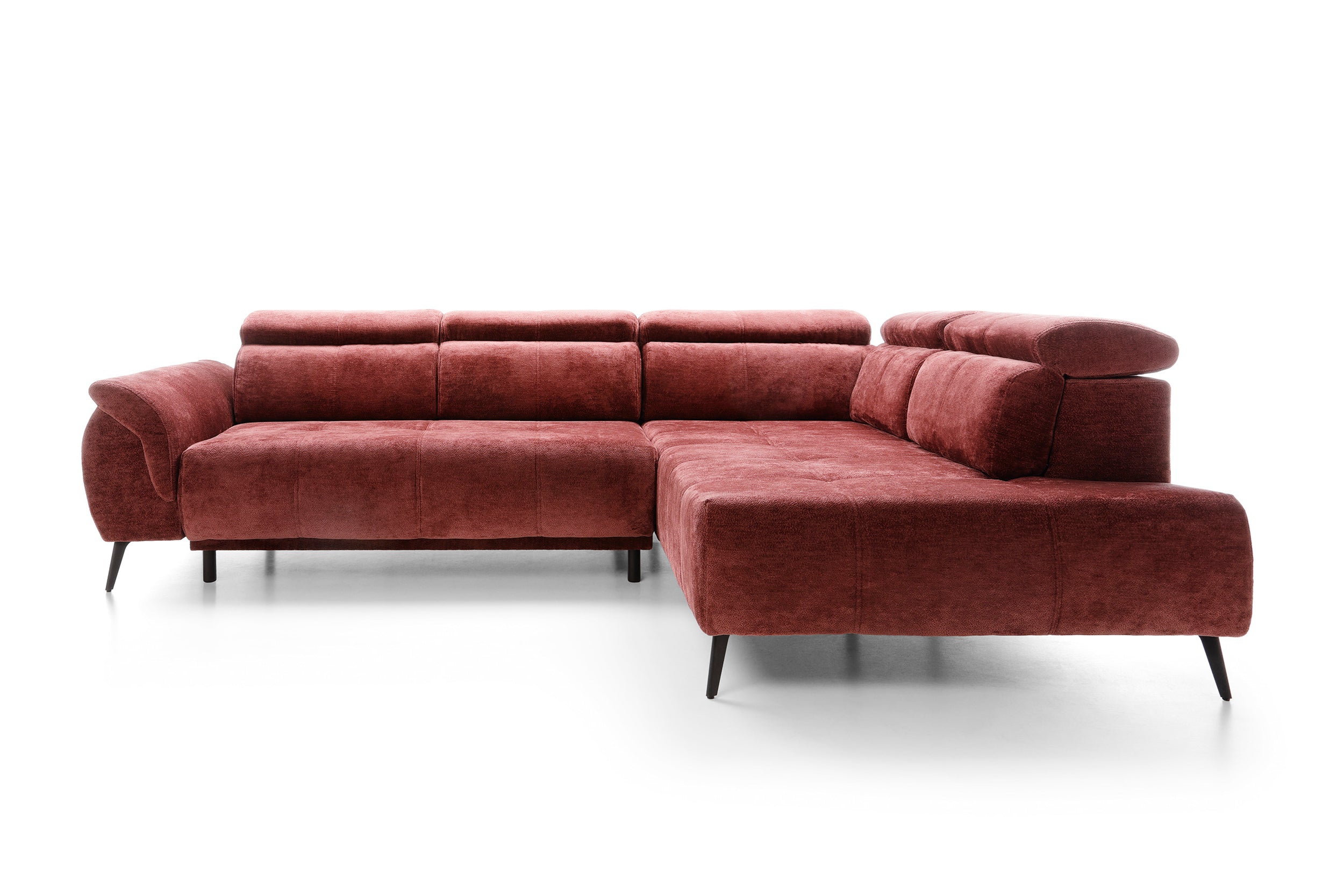 Eckgarnitur Genova II 284x208cm, Material: Materialauswahl