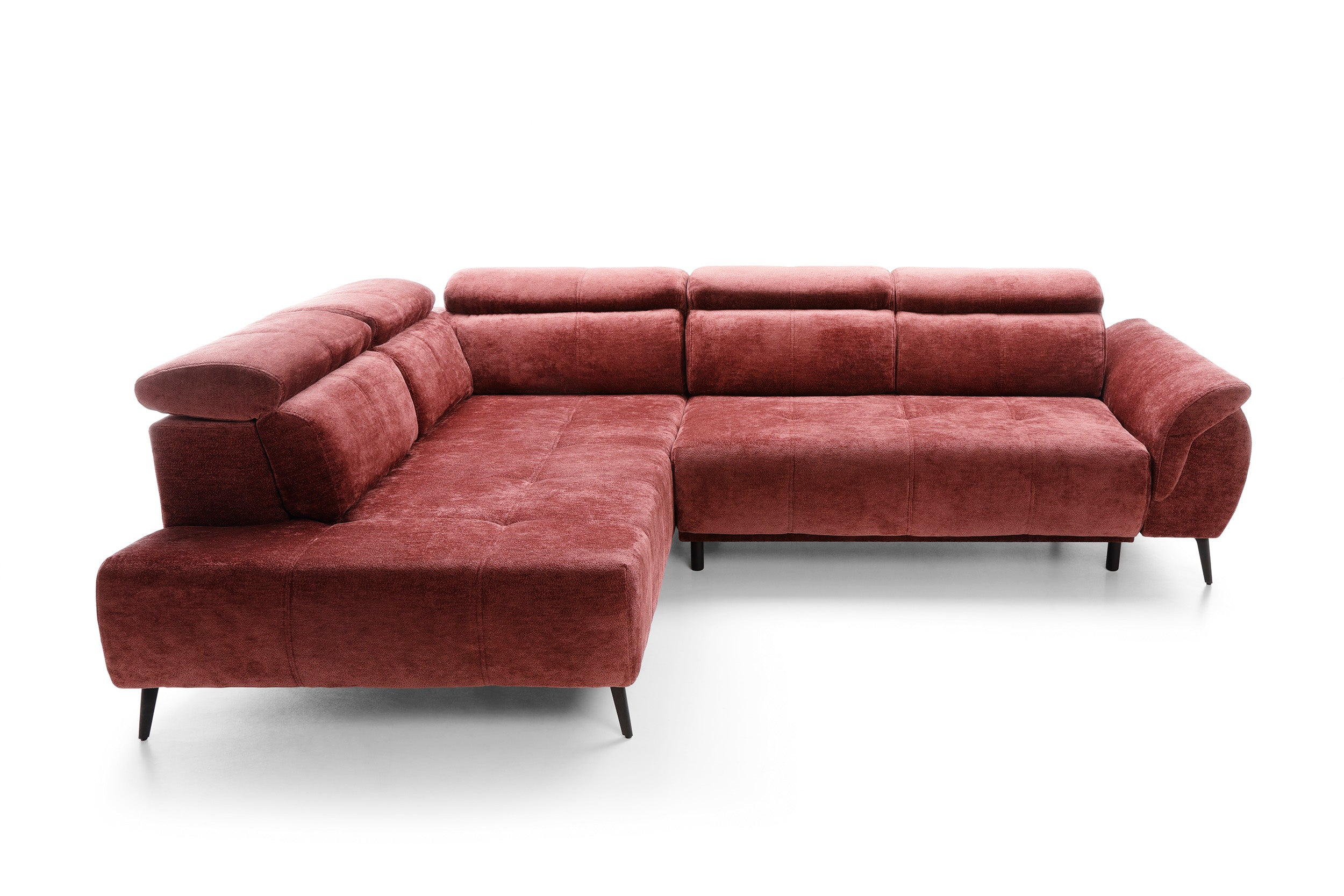 Eckgarnitur Genova II 284x208cm, Material: Materialauswahl