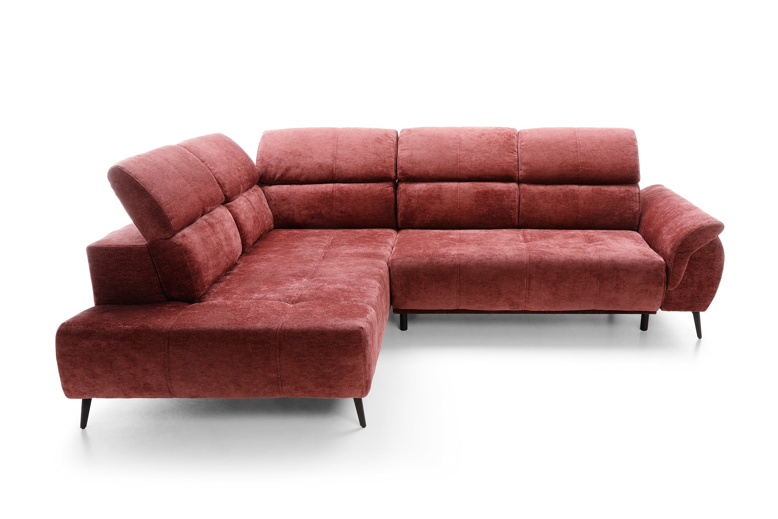 Eckgarnitur Genova II 284x208cm, Material: Materialauswahl