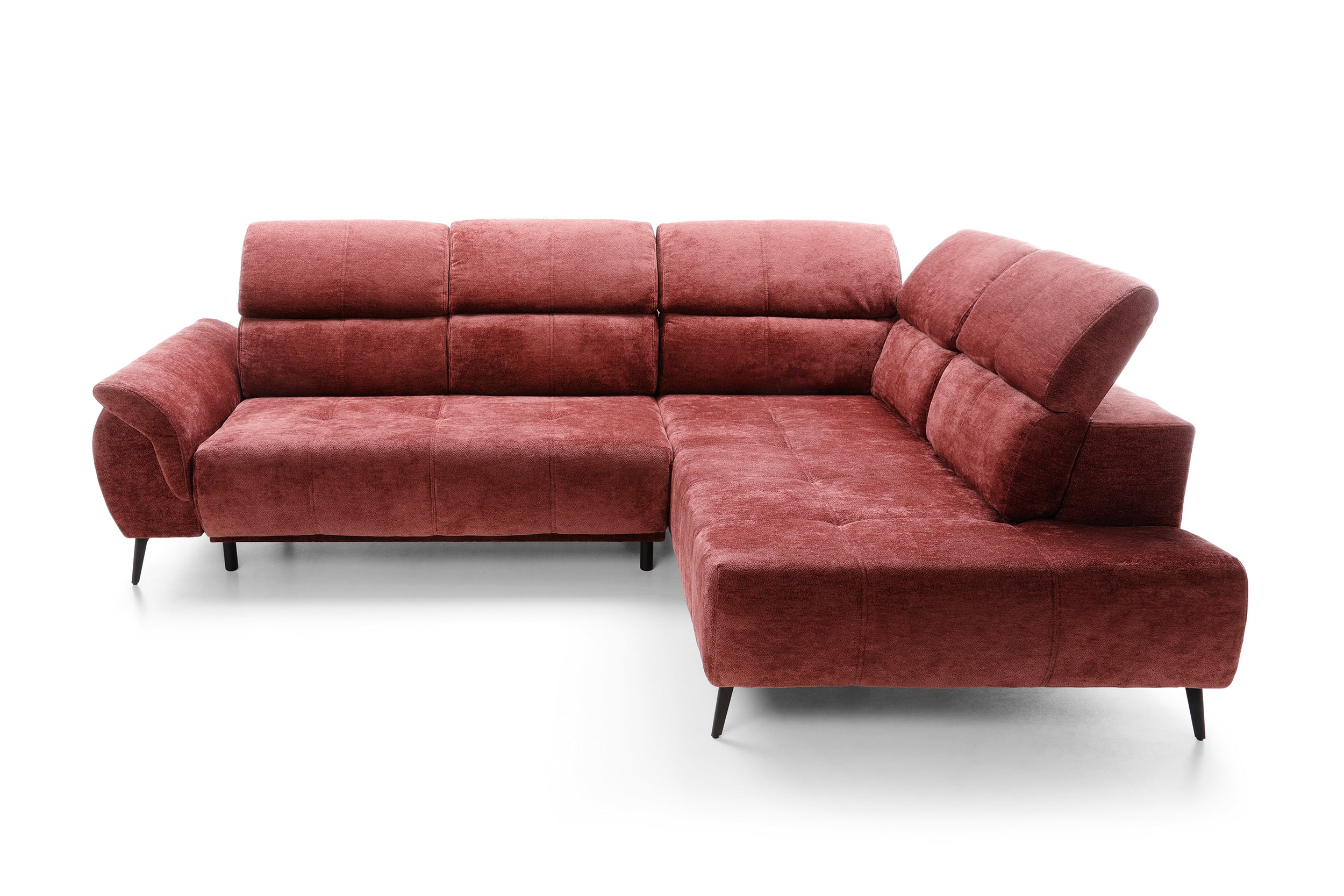 Eckgarnitur Genova II 284x208cm, Material: Materialauswahl