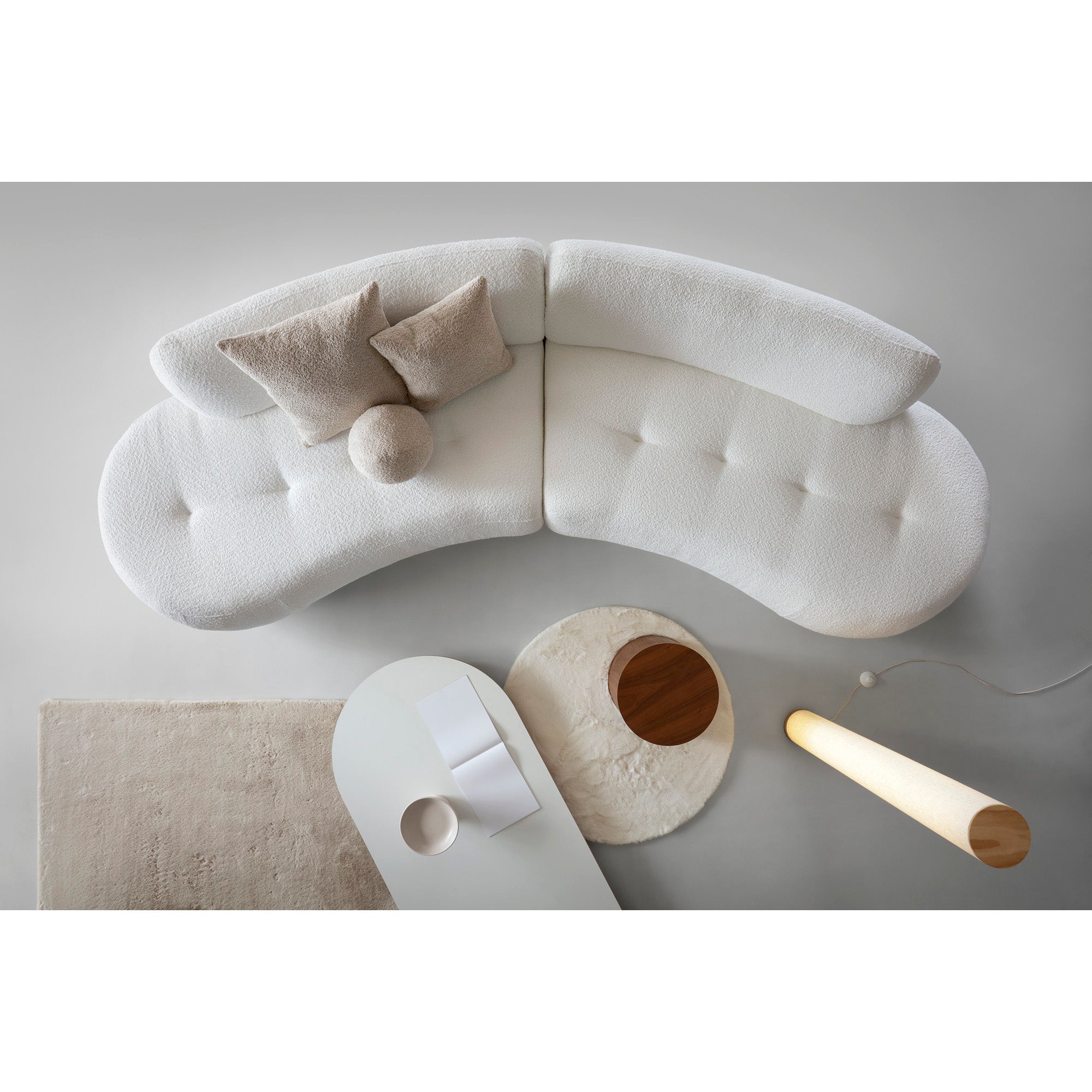 Sofa Gio 350x94cm, Material: Materialauswahl