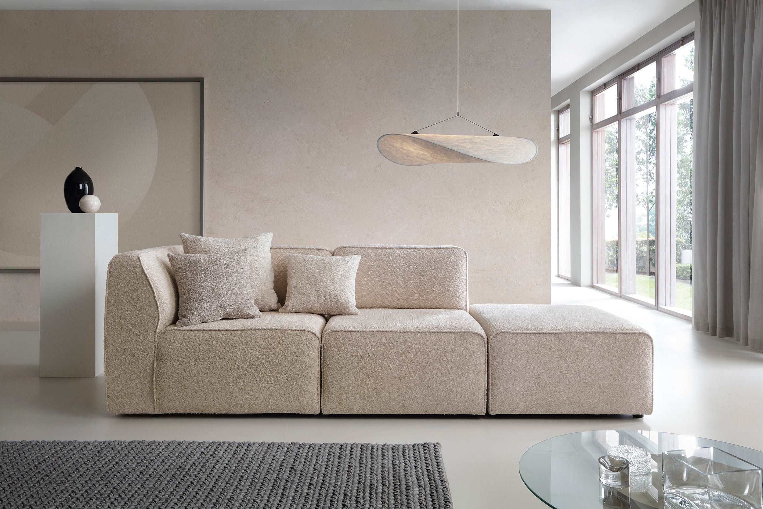 Damenbett Hugg 253x90cm, Material: Materialauswahl