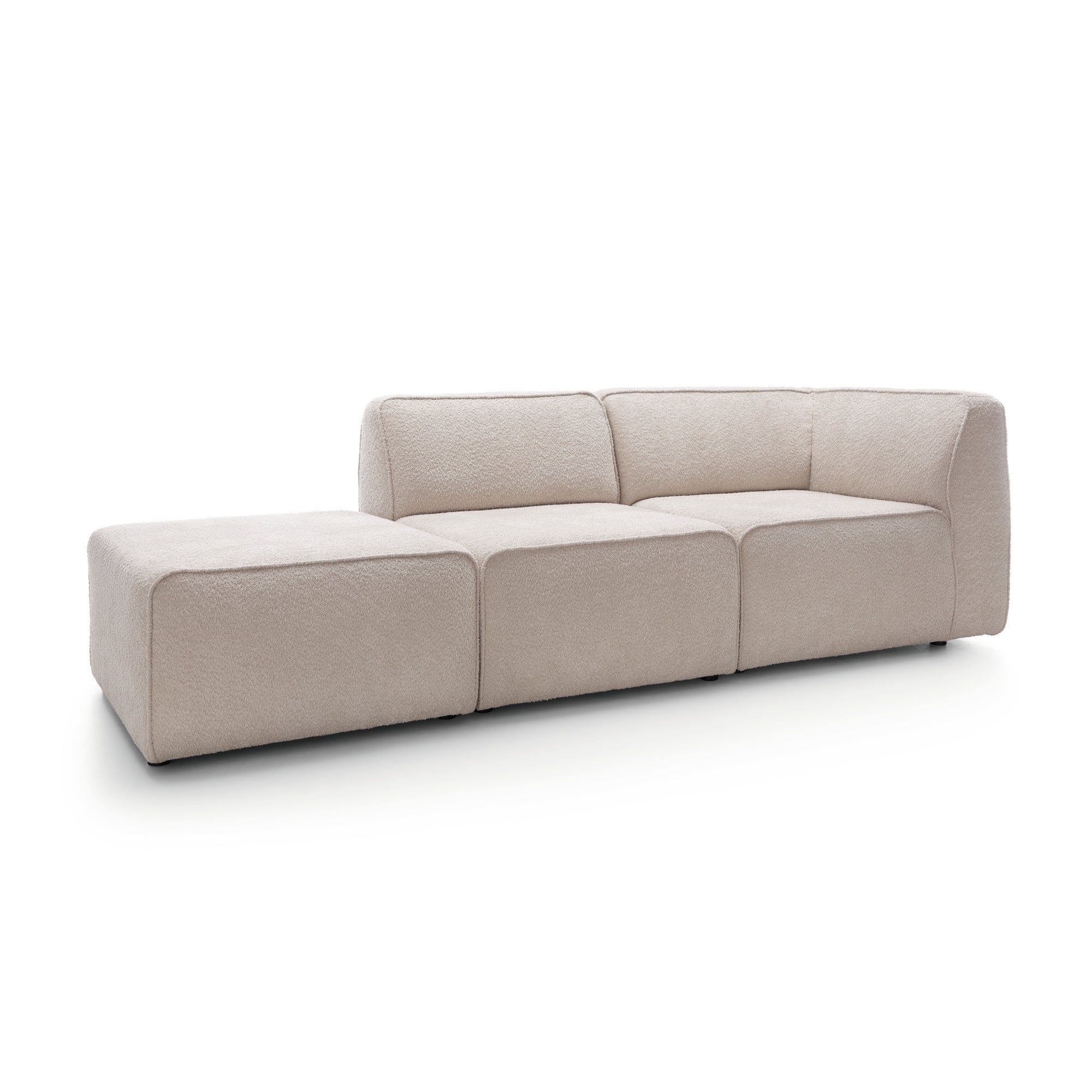 Damenbett Hugg 253x90cm, Material: Materialauswahl