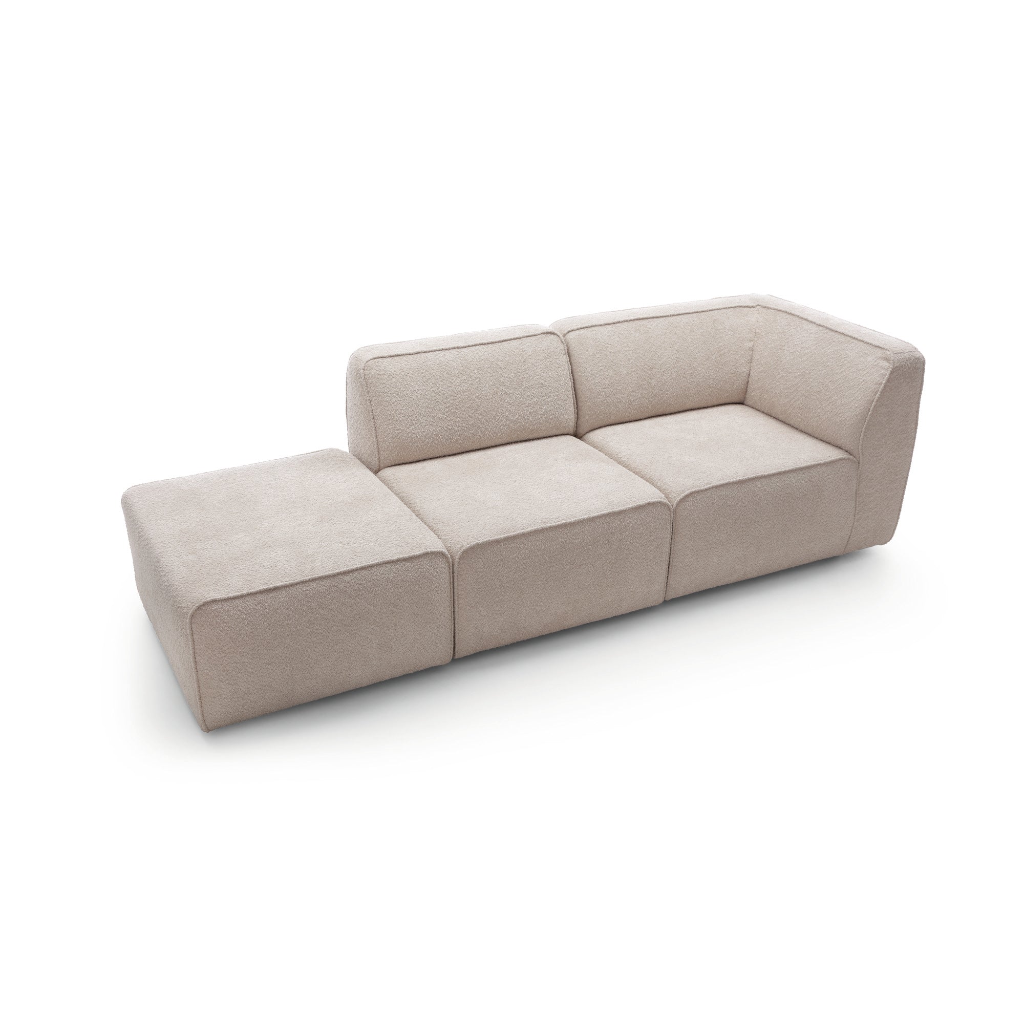 Damenbett Hugg 253x90cm, Material: Materialauswahl