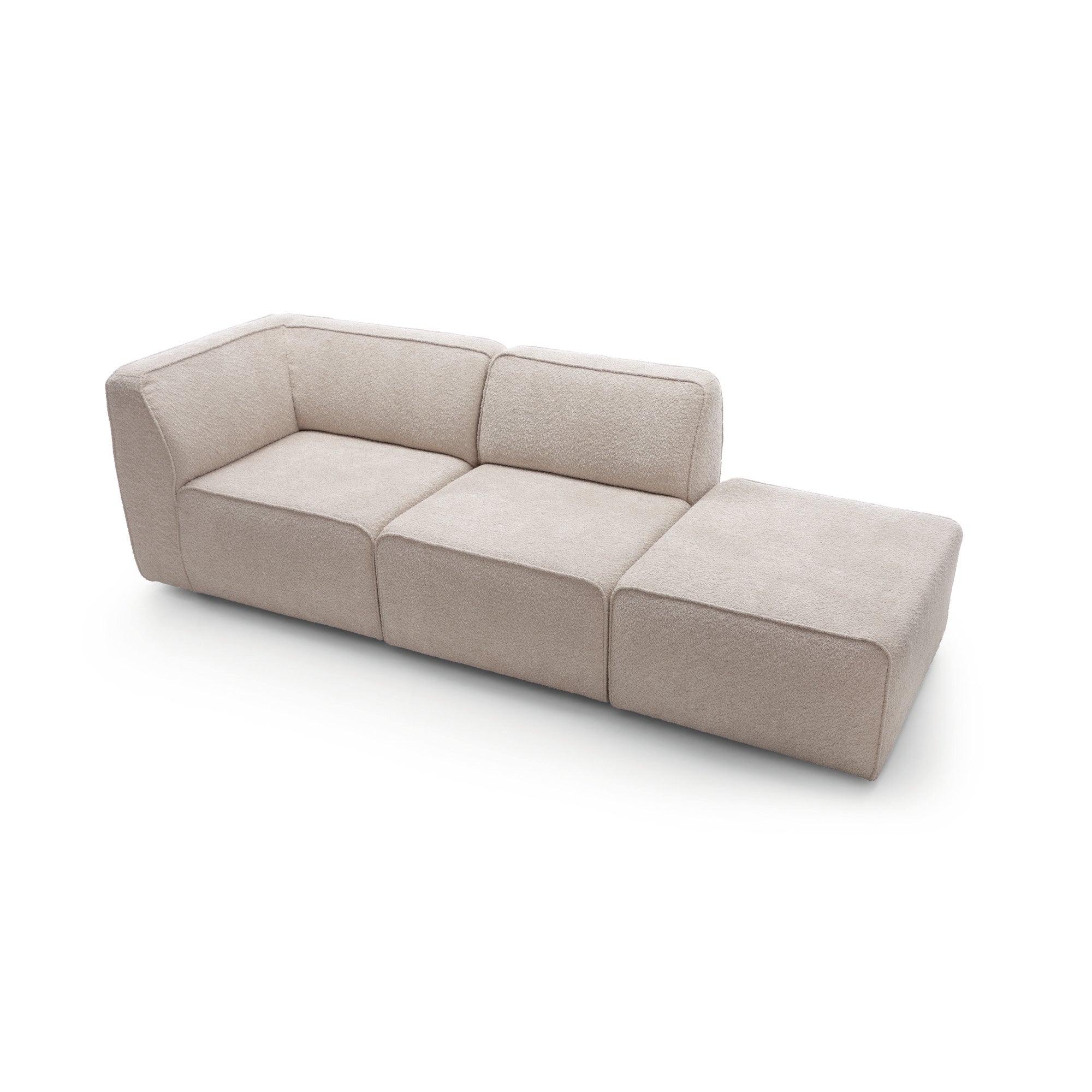 Damenbett Hugg 253x90cm, Material: Materialauswahl