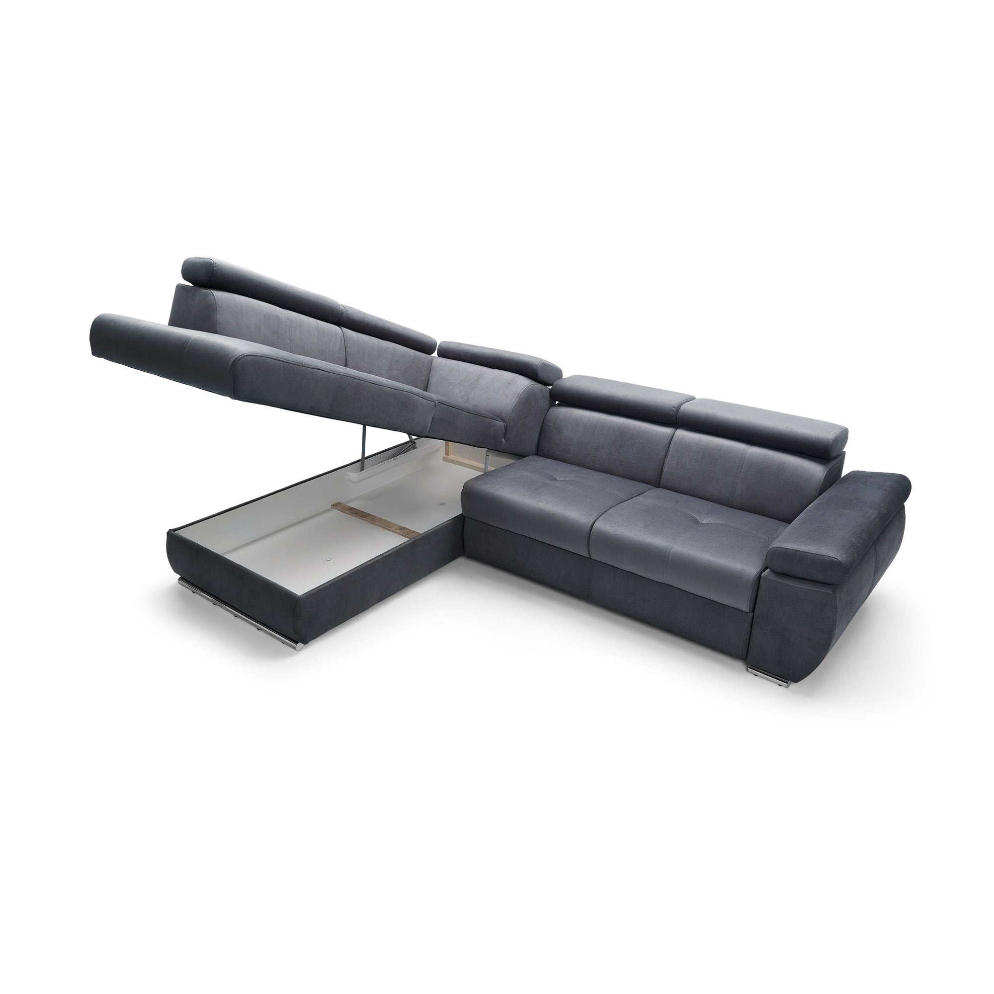 Ecksofa Lisbona II, 268x200cm, Material: Auswahl möglich