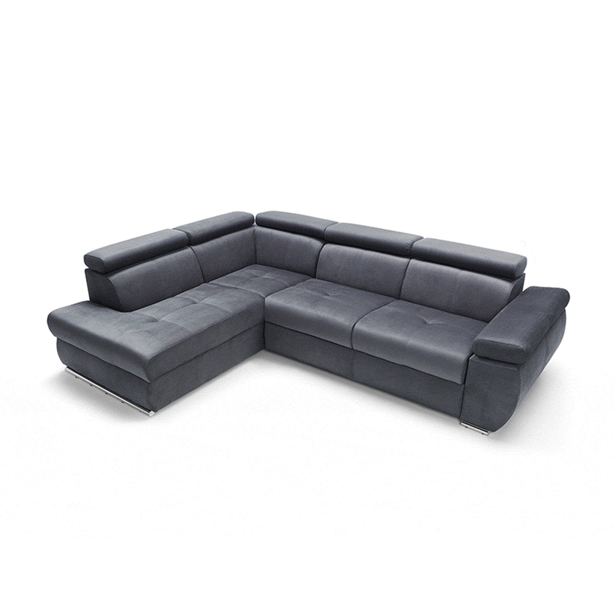 Ecksofa Lisbona II, 268x200cm, Material: Auswahl möglich
