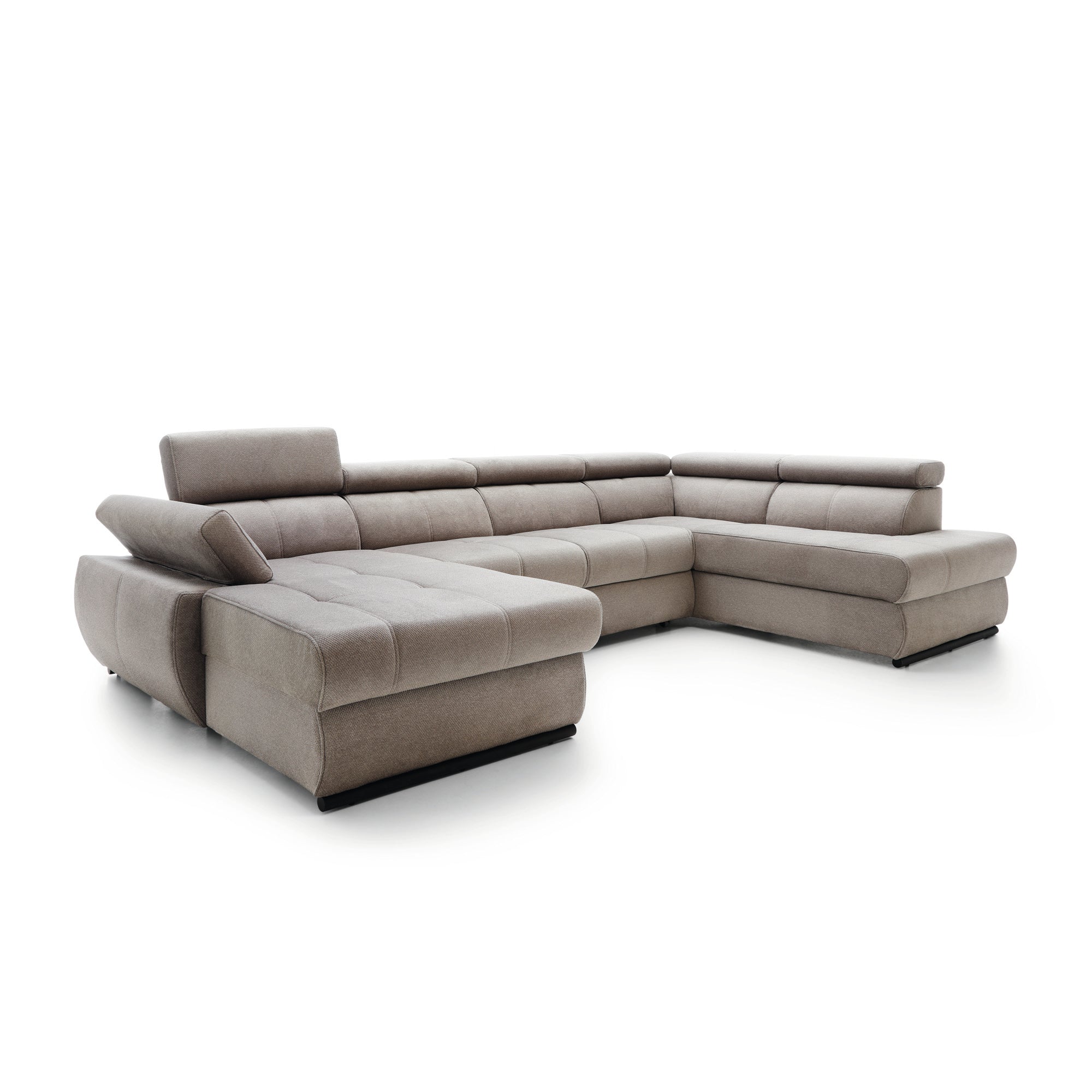 Ecksofa Lisbon III, 341x200cm, Material: Auswahl möglich
