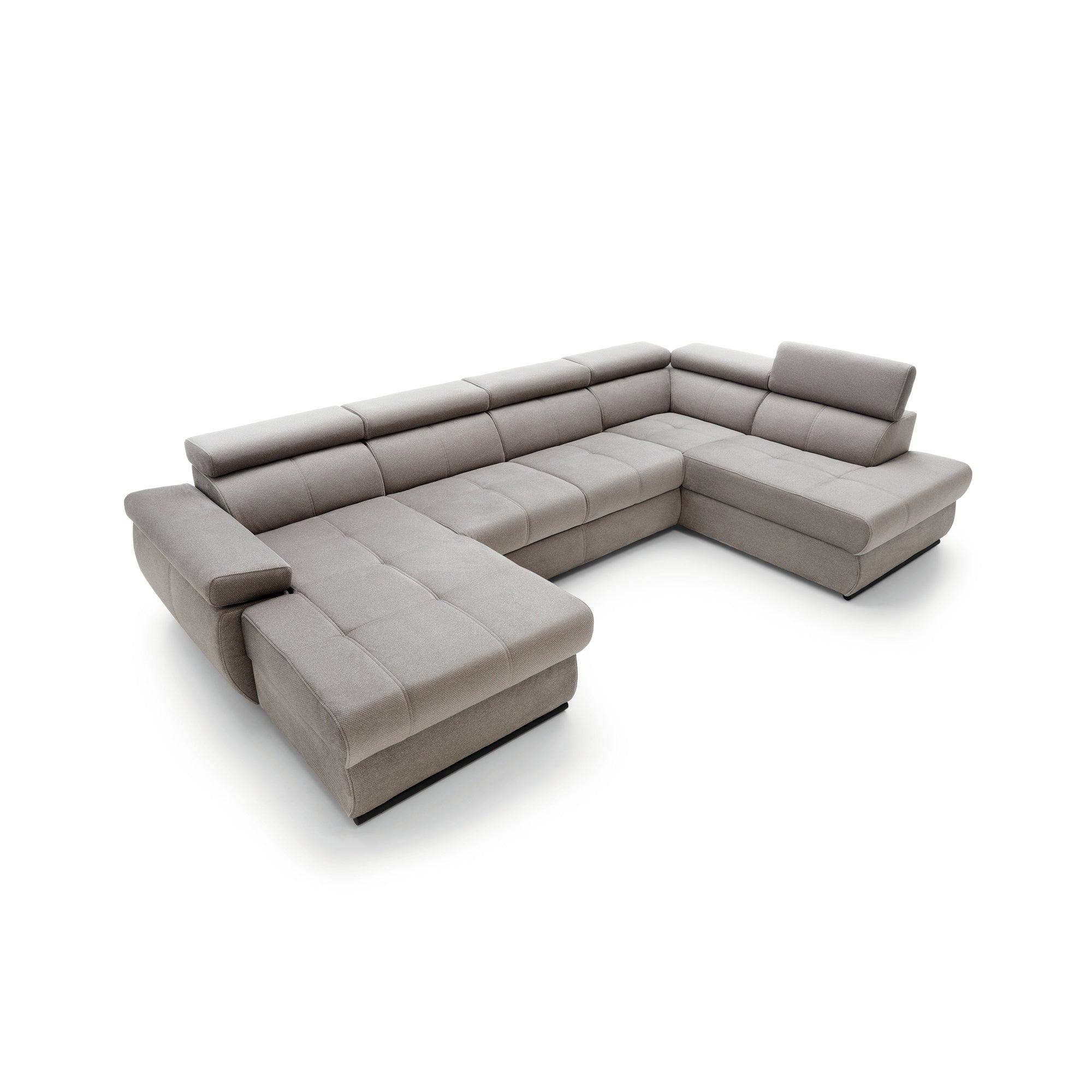 Ecksofa Lisbon III, 341x200cm, Material: Auswahl möglich