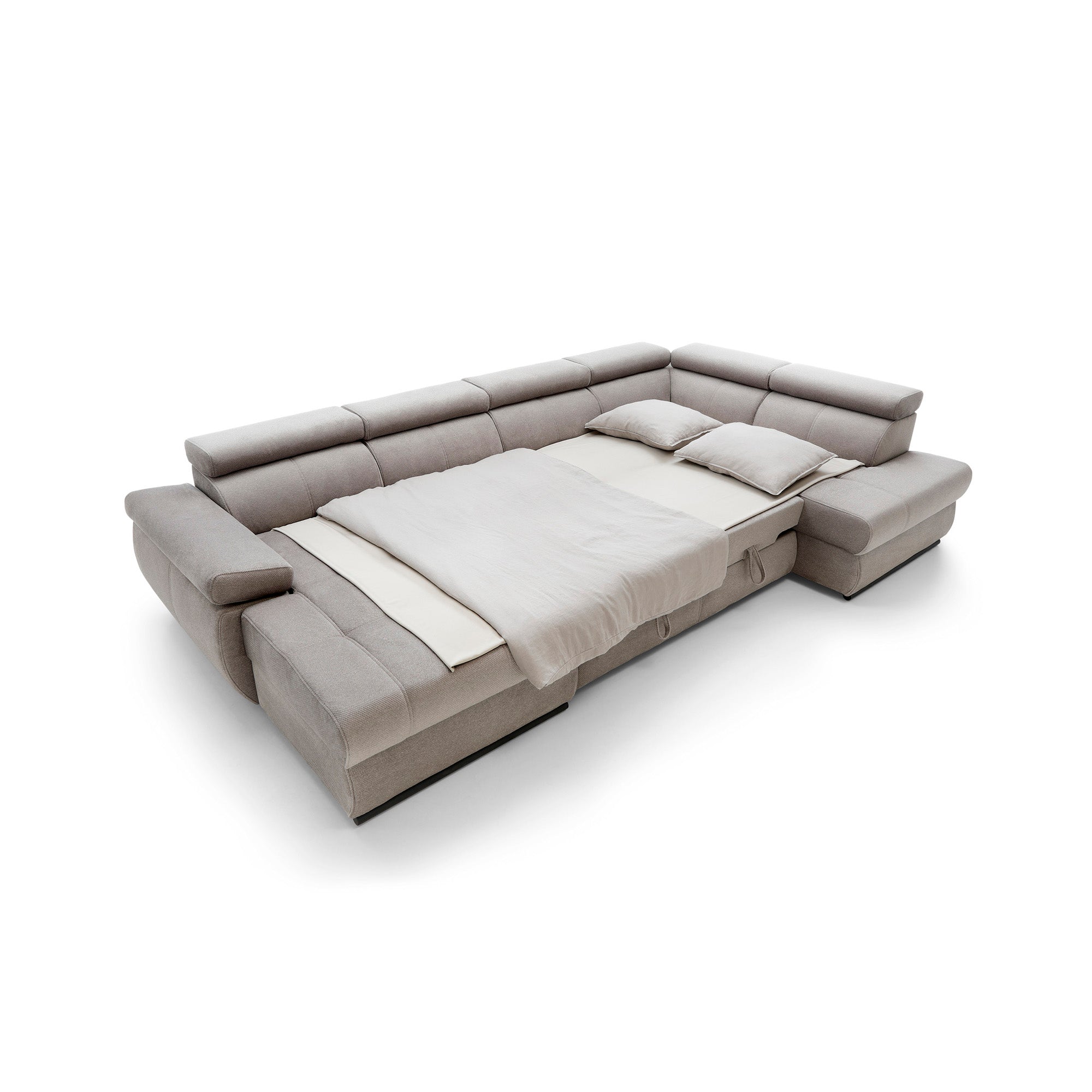 Ecksofa Lisbon III, 341x200cm, Material: Auswahl möglich