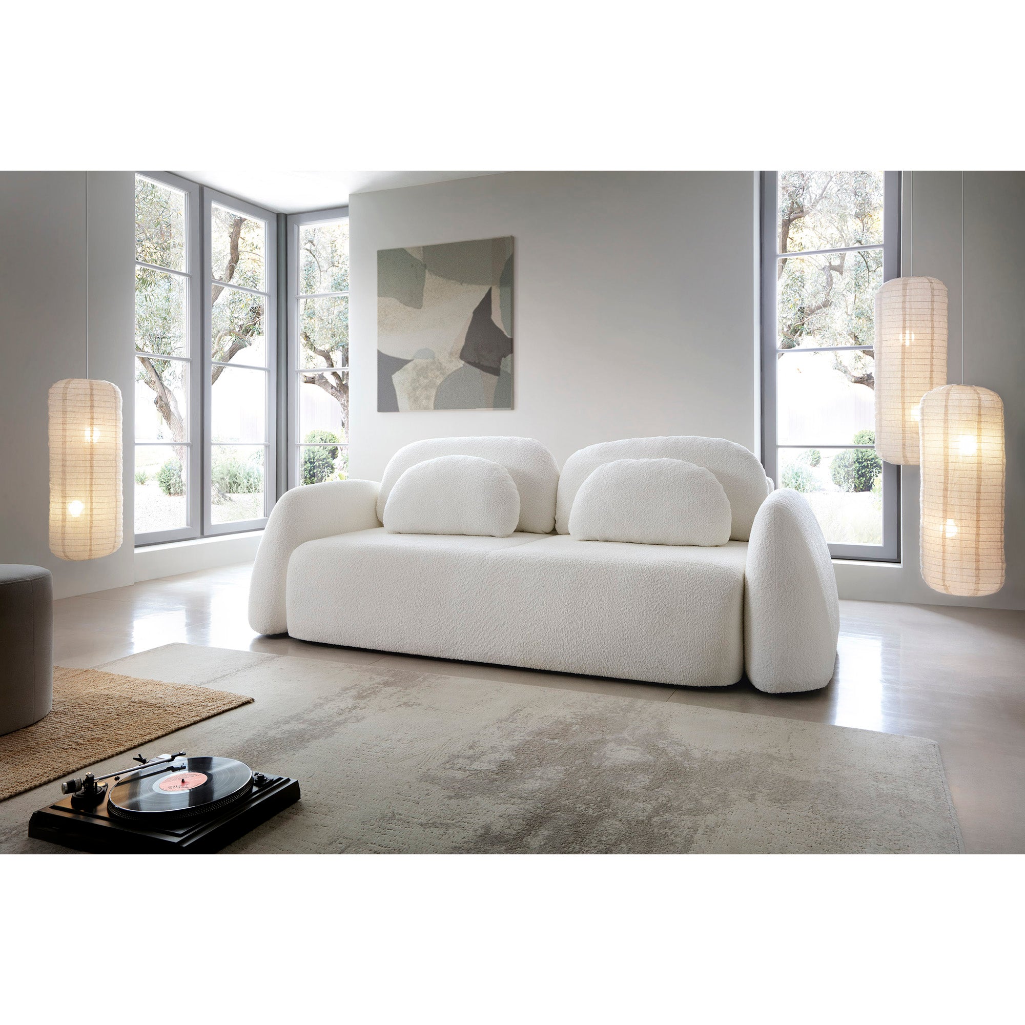 Monsoon Sofa 259x120cm, Material: Auswahl möglich