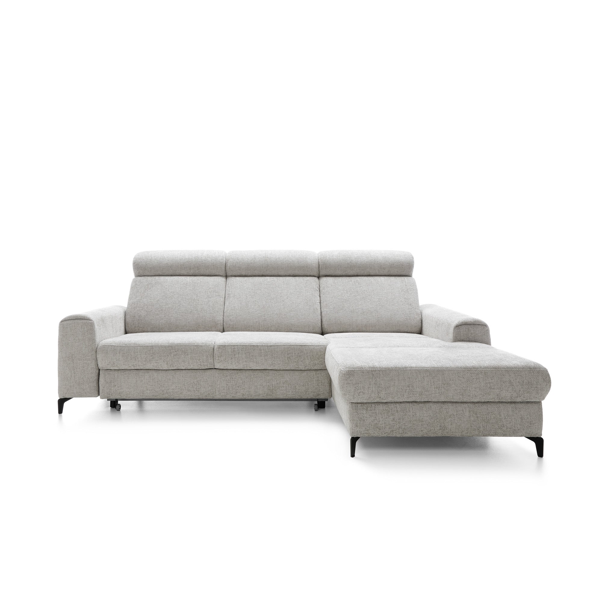 Ecksofa Notte, 268x174cm, Material: Auswahl möglich