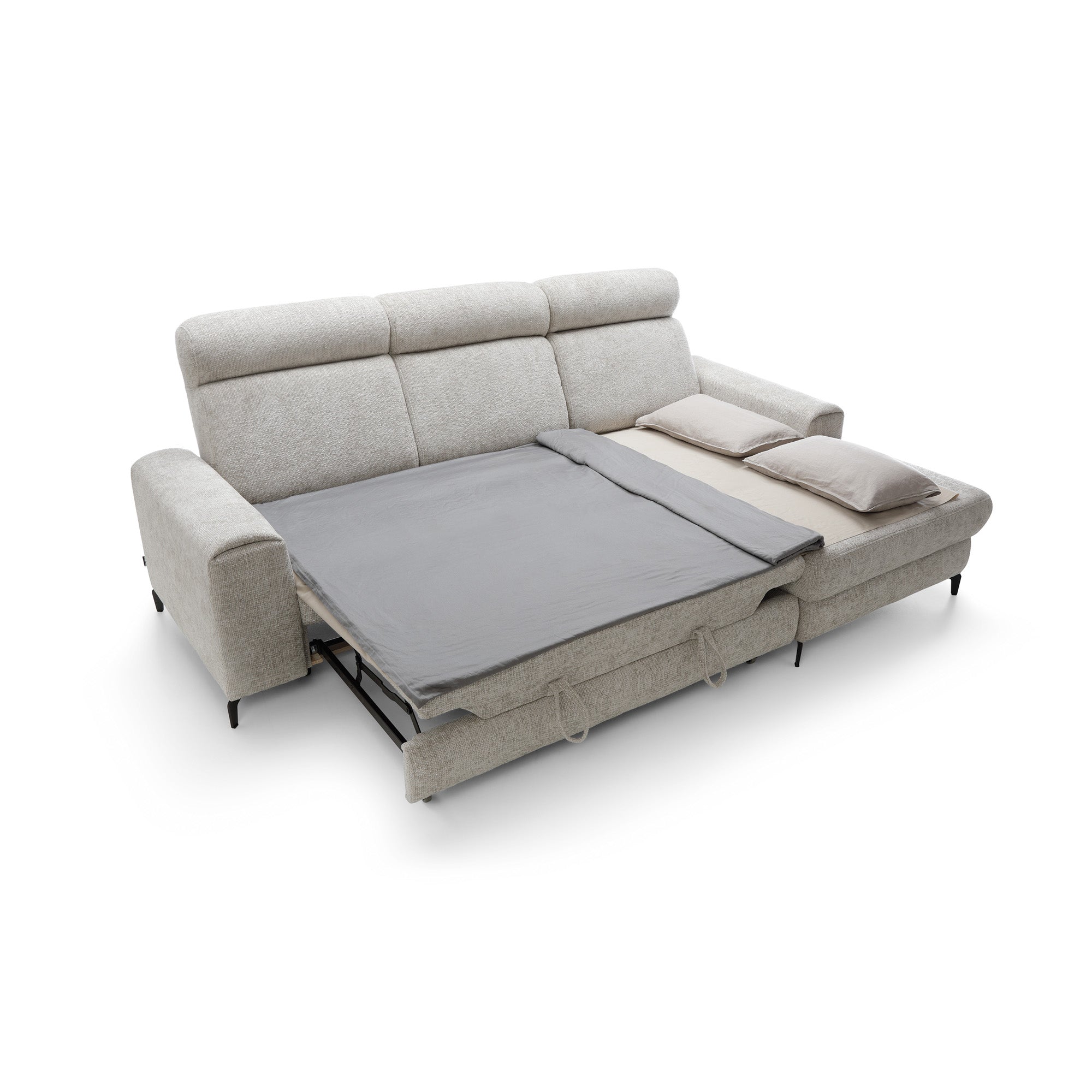 Ecksofa Notte, 268x174cm, Material: Auswahl möglich