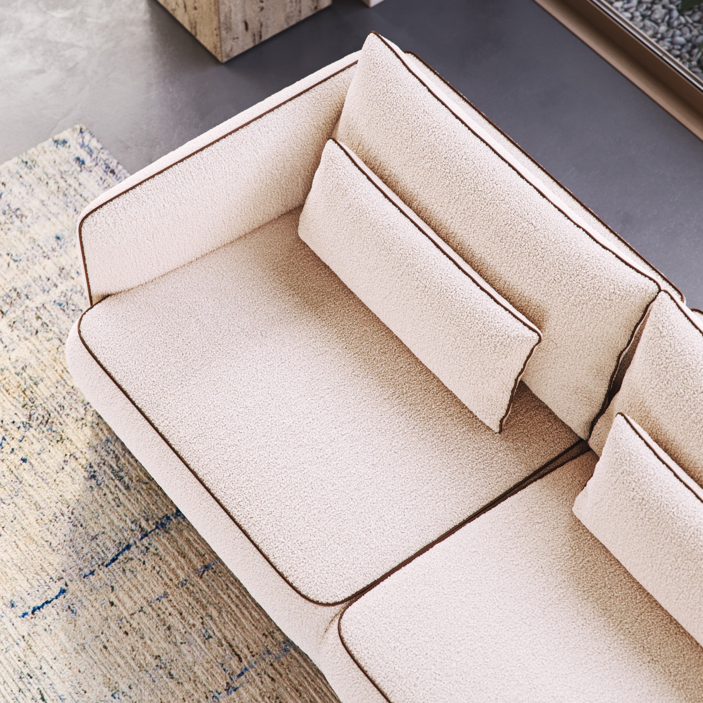 Sofa Yves 240x100 cm, Material: Auswahlmöglichkeit