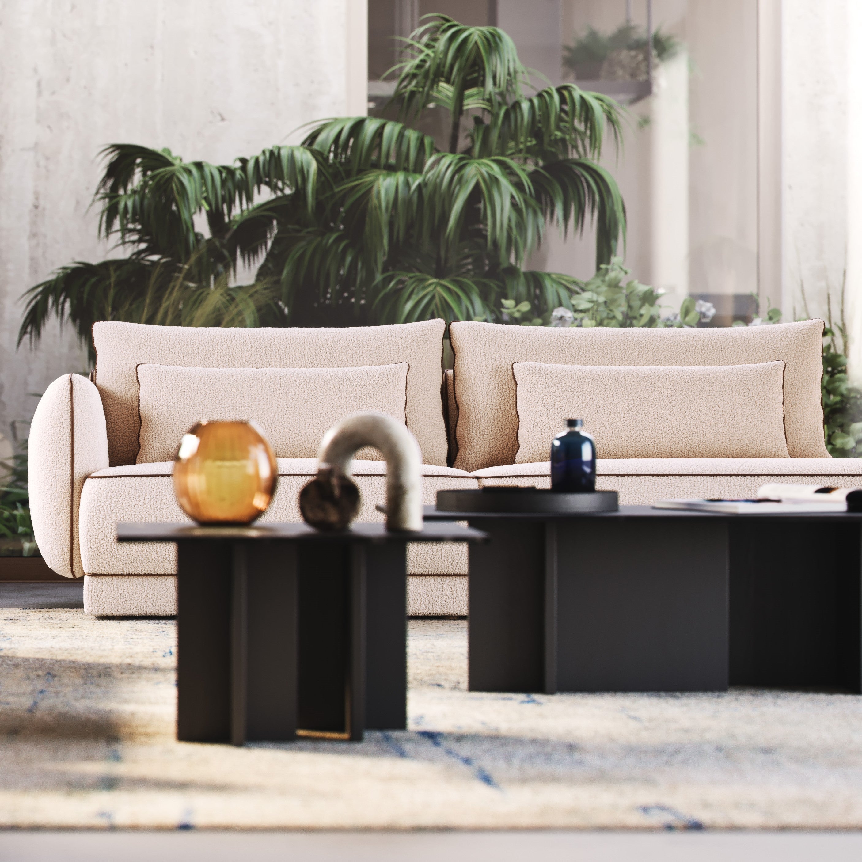 Sofa Yves 240x100 cm, Material: Auswahlmöglichkeit