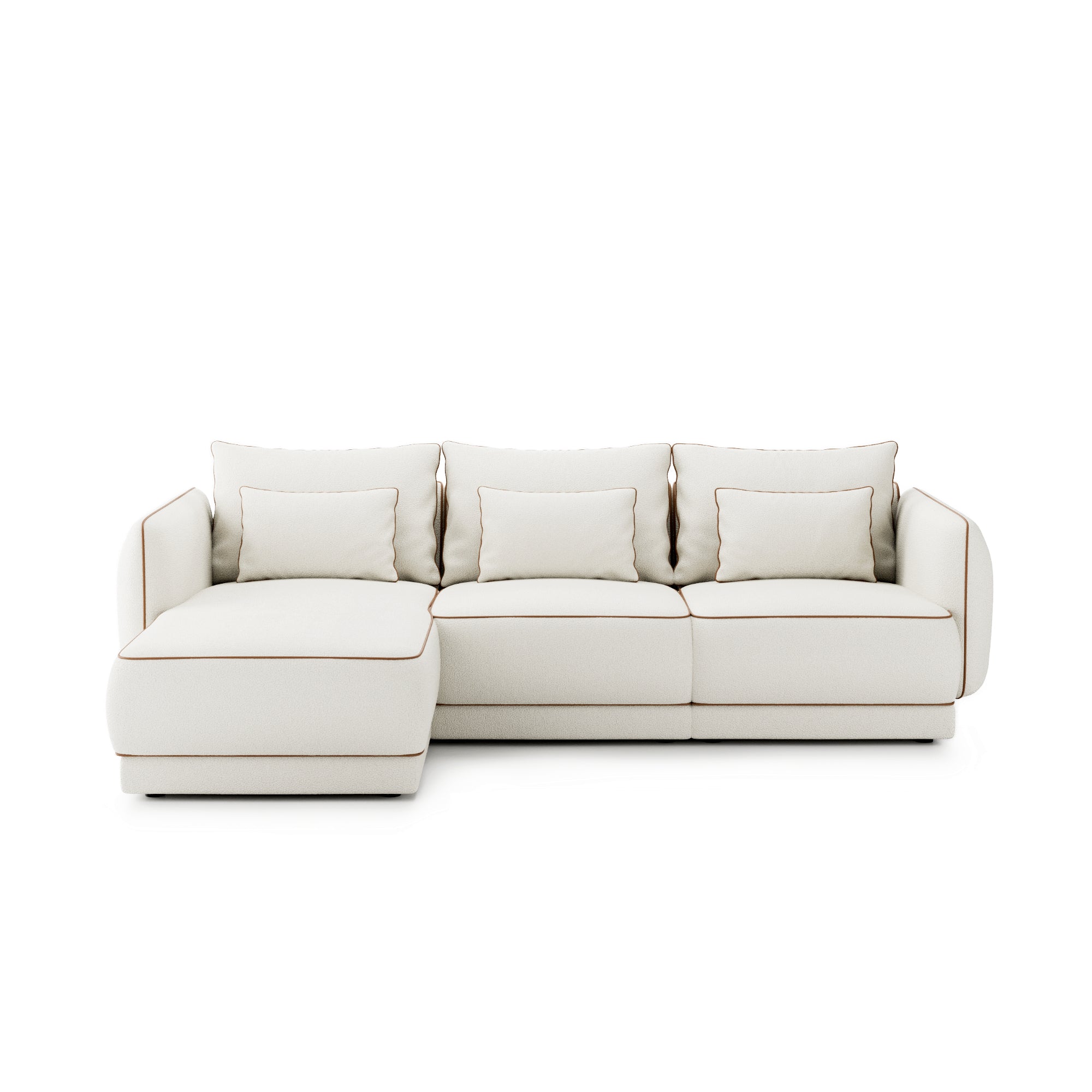 Sitzgarnitur Yves 273x159 cm, Material: Auswahlmöglichkeit