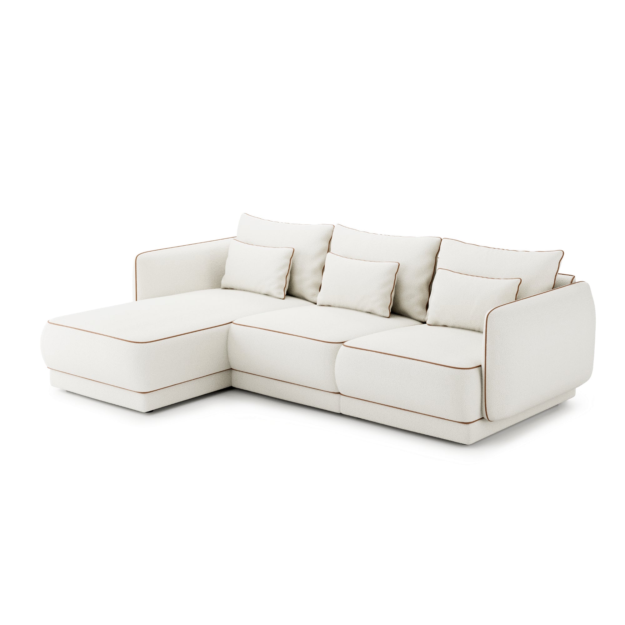 Sitzgarnitur Yves 273x159 cm, Material: Auswahlmöglichkeit