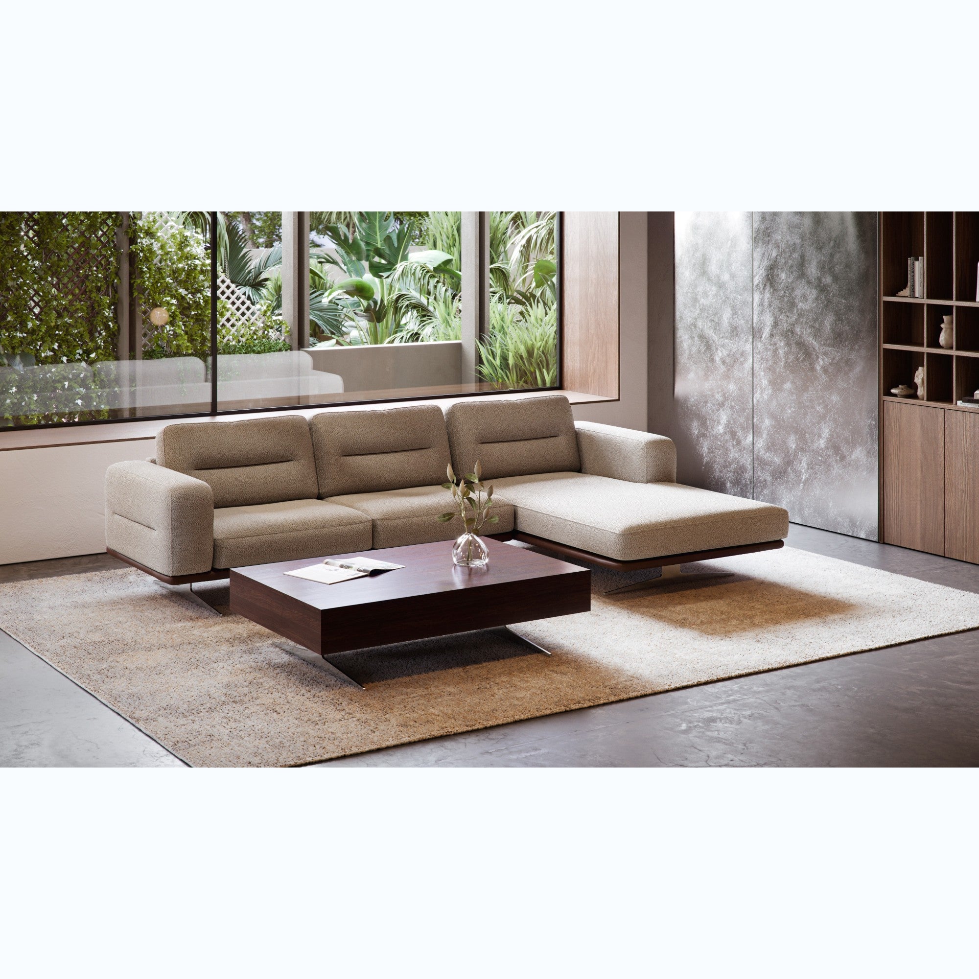 Sitzgarnitur Bologna 305x180 cm, Material: Auswahlmöglichkeit