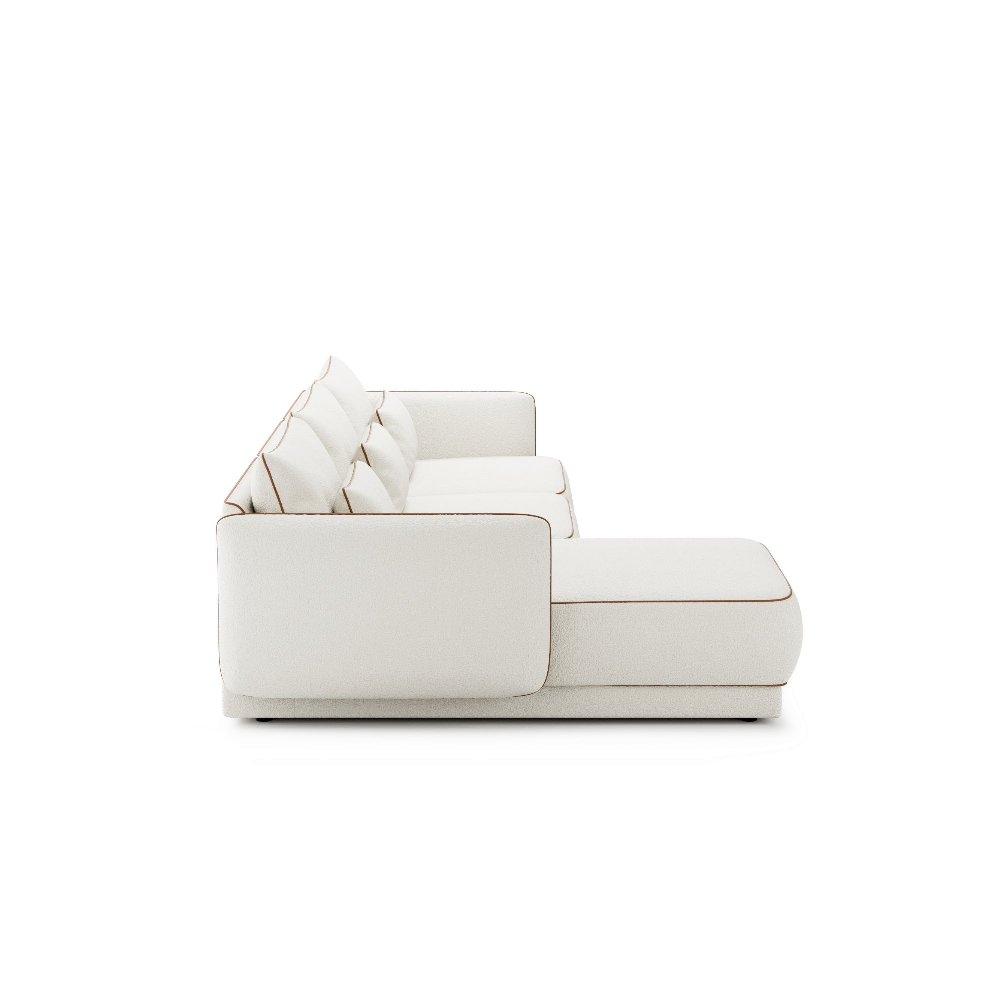 Sitzgarnitur Yves 273x159 cm, Material: Auswahlmöglichkeit