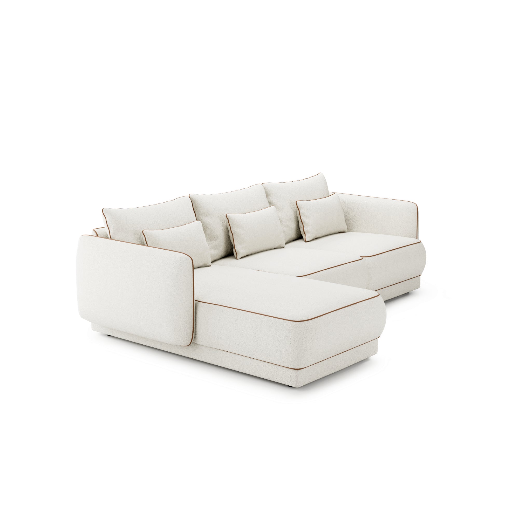 Sitzgarnitur Yves 273x159 cm, Material: Auswahlmöglichkeit