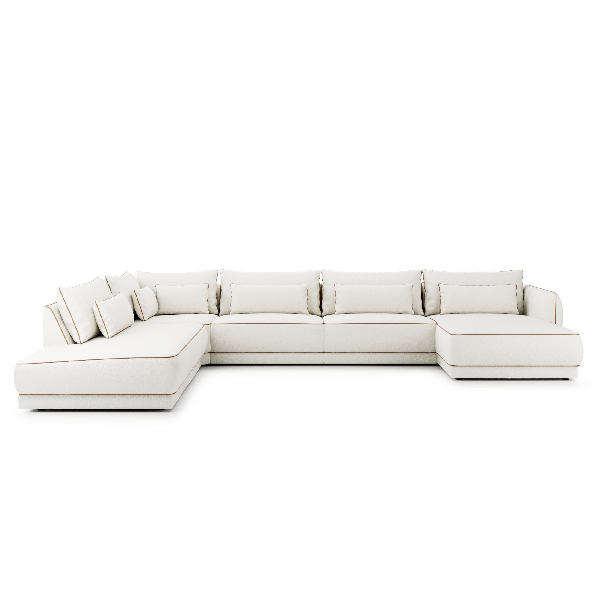 Sitzgarnitur Yves 431x253 cm, Material: Auswahlmöglichkeit