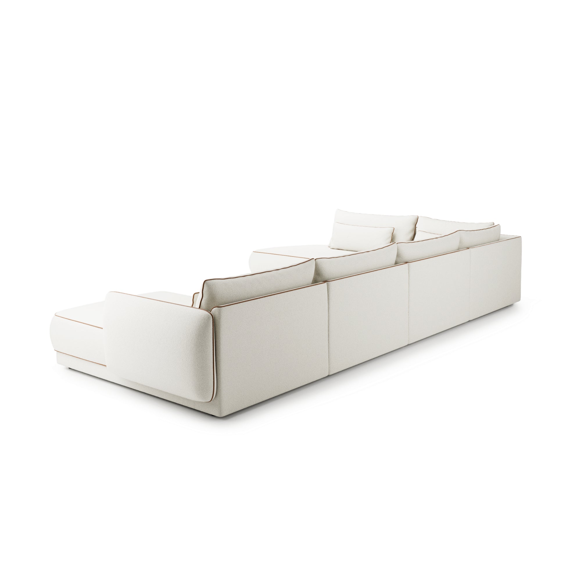 Sitzgarnitur Yves 431x253 cm, Material: Auswahlmöglichkeit