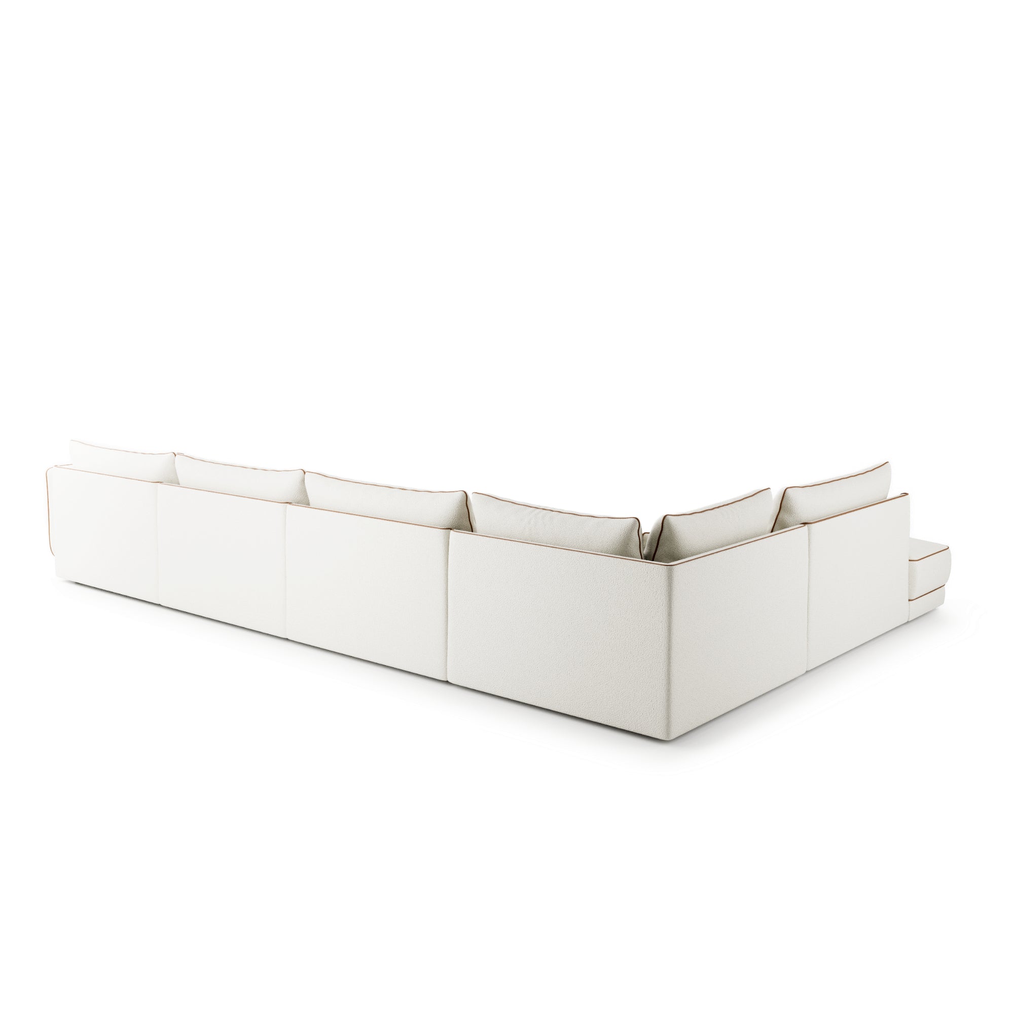 Sitzgarnitur Yves 431x253 cm, Material: Auswahlmöglichkeit