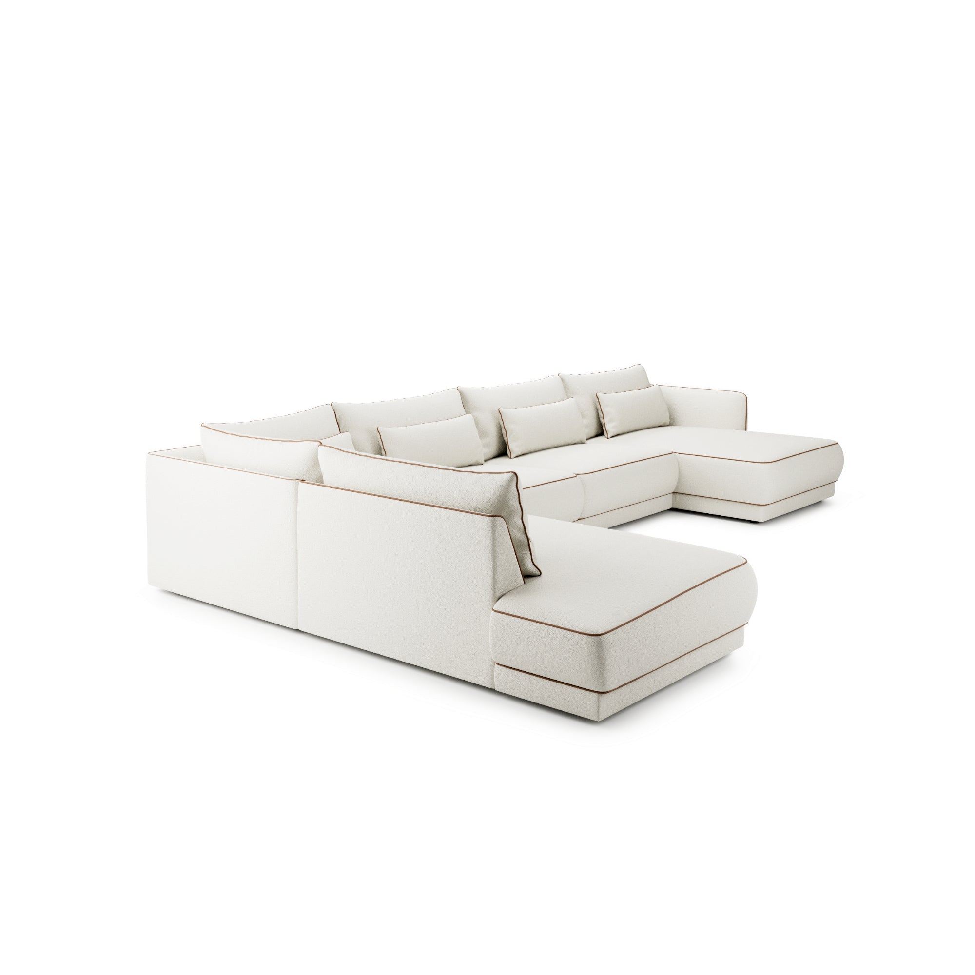 Sitzgarnitur Yves 431x253 cm, Material: Auswahlmöglichkeit