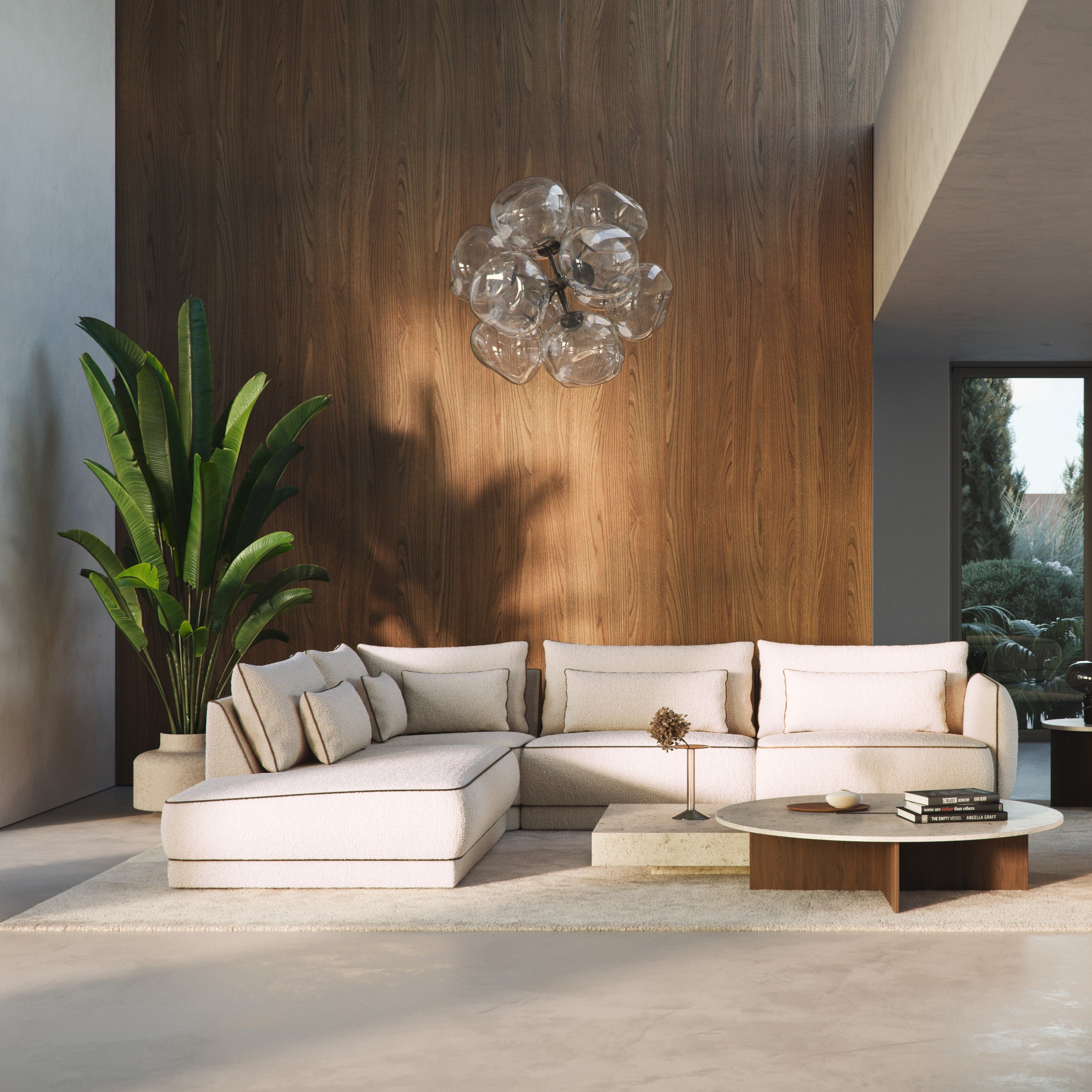 Sitzgarnitur Yves 323x253 cm, Material: Auswahlmöglichkeit